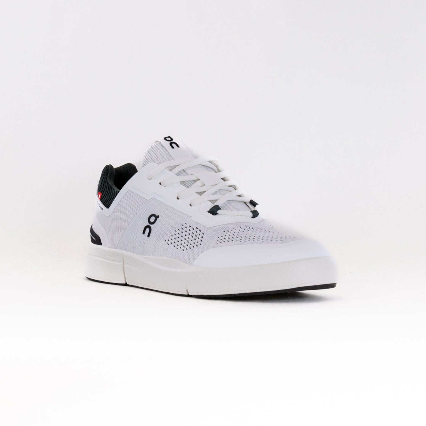 Men's On The Roger Spin - White/Jungle: Sporty & Comfortable Sneakers