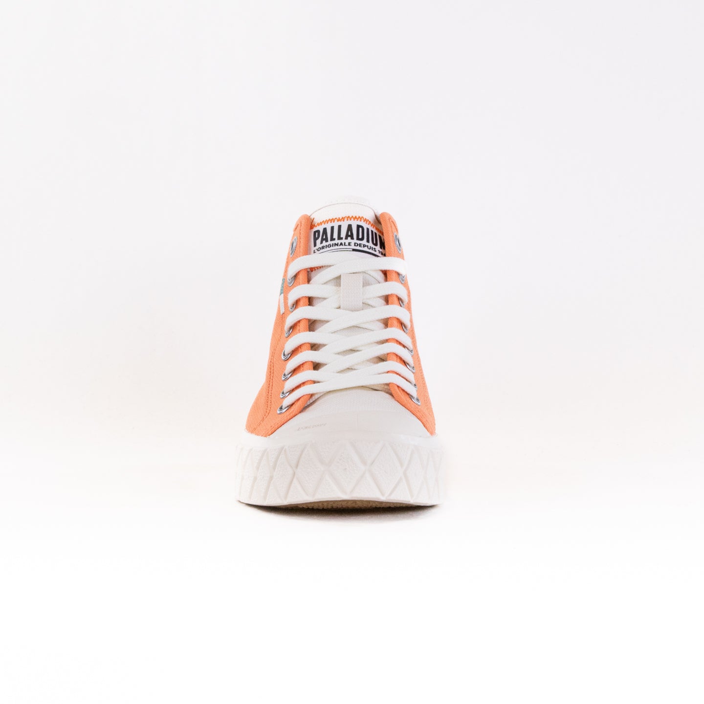 Palladium Women's Organic Palla Ace Chukka Sneaker-Boot in Sunstone Orange Color