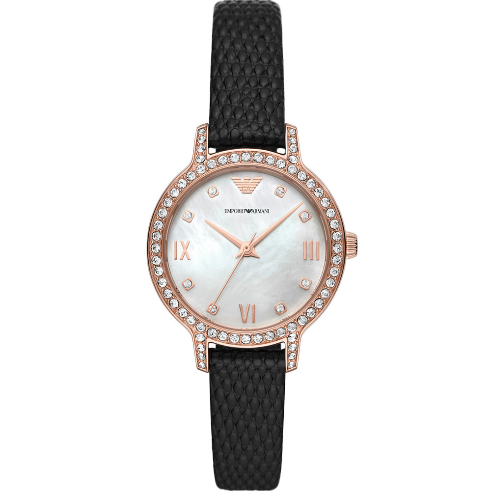 Emporio Armani Women's Cleo Stone Set Watch AR11485 with 32mm Case