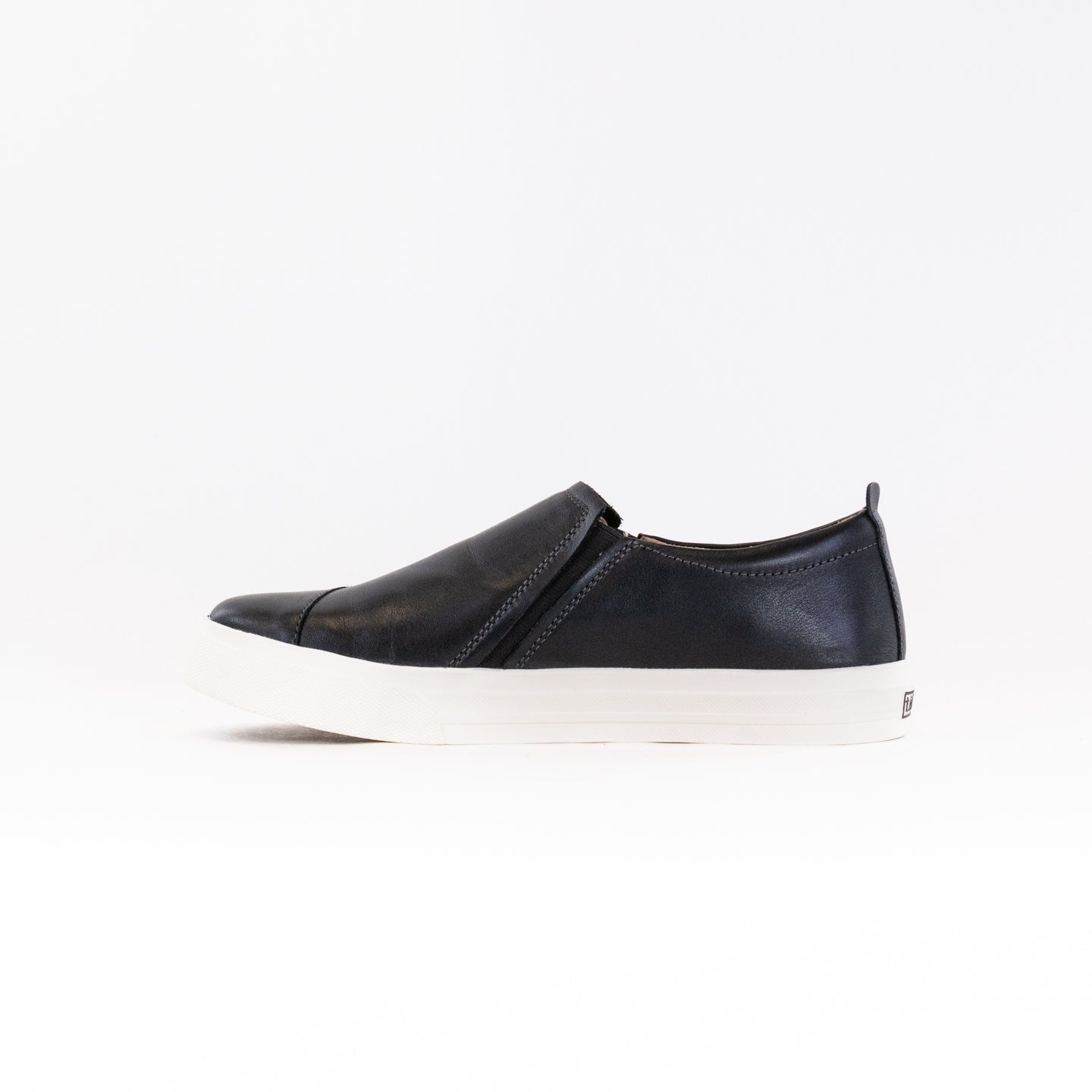 Taos Women's Black Twin Gore Lux Leather Slip-on Sneakers