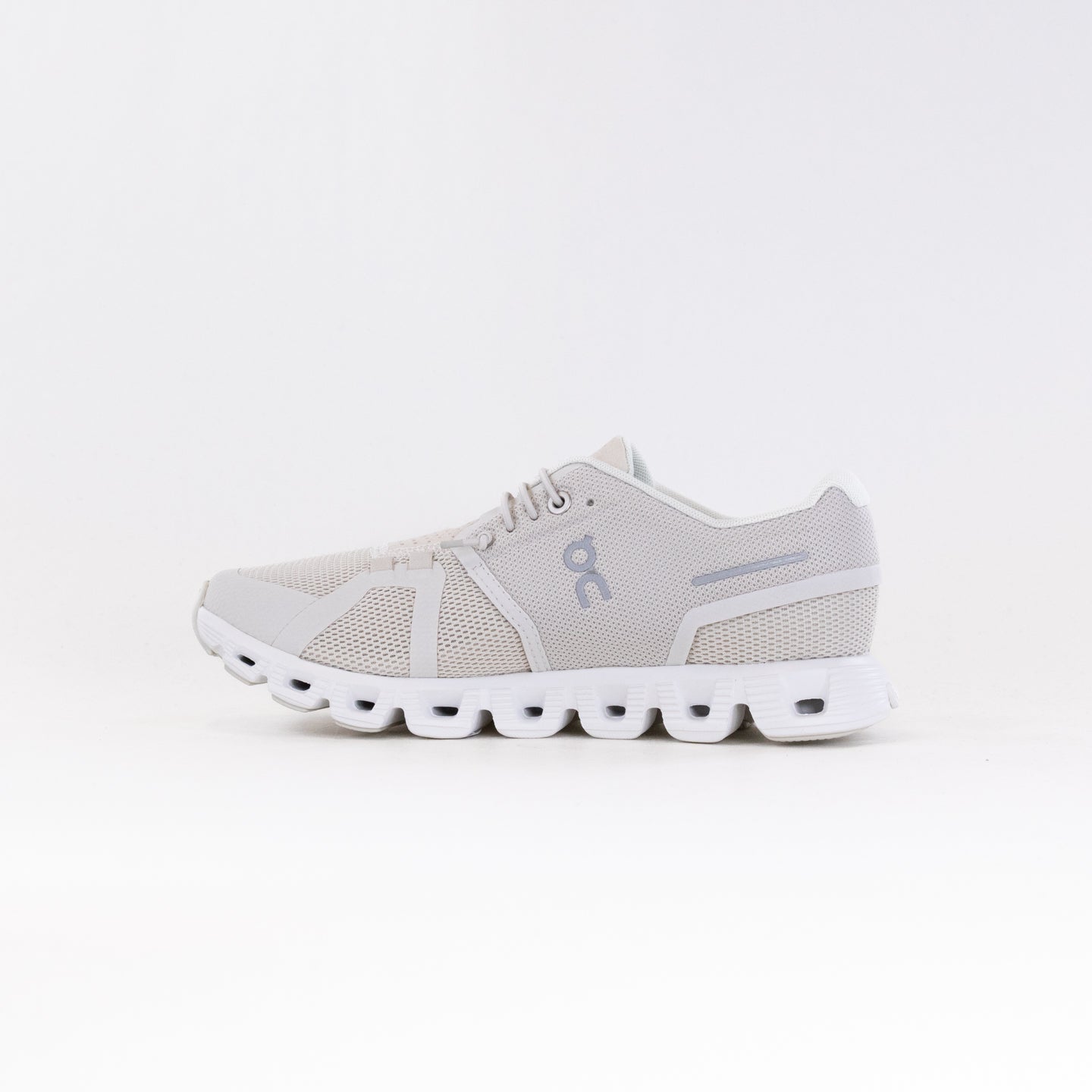 Women's On Cloud 5 - Pearl White Running Shoes with 44% Recycled Content