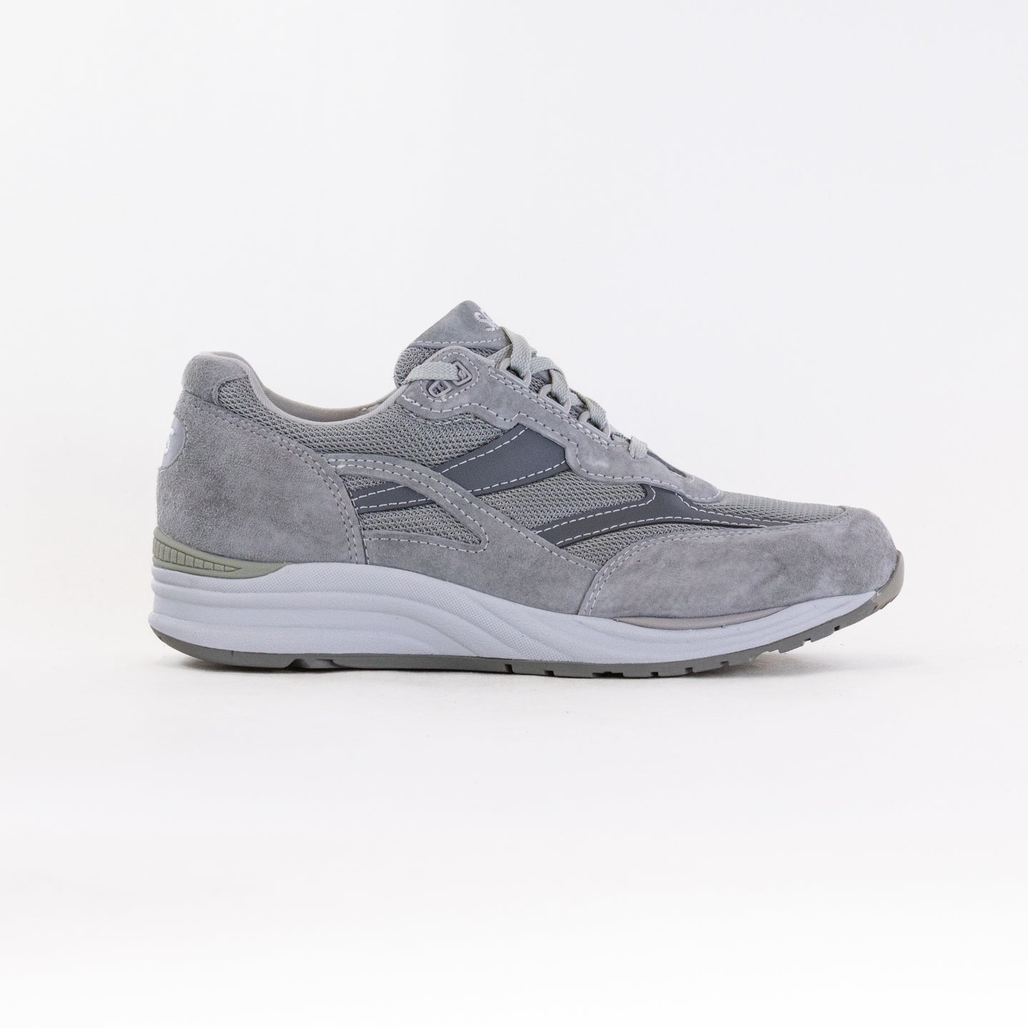 SAS Men's Gray Active Journey Mesh Athletic Shoes