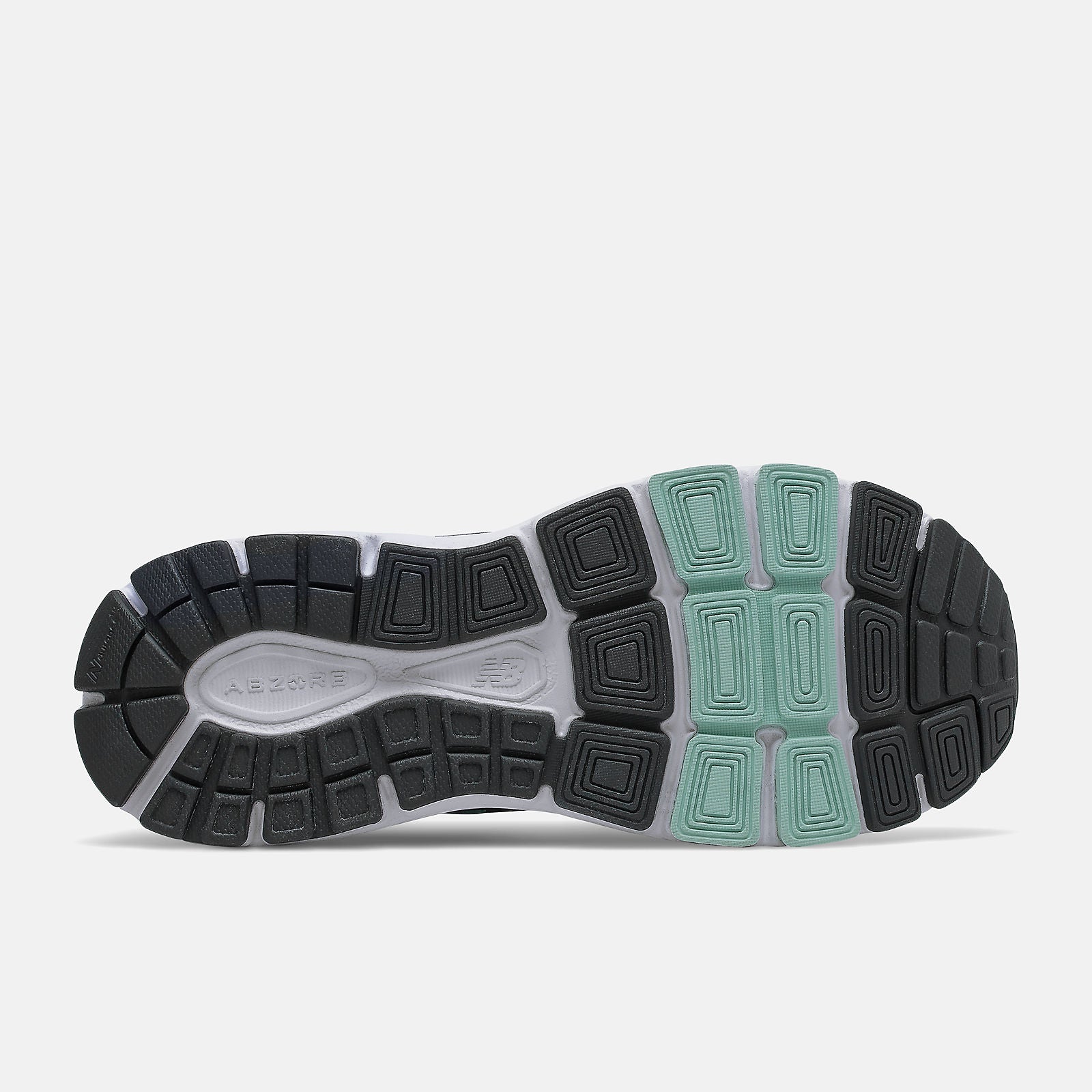 New Balance Women's 840V5 Running Shoes - Black and Teal Colorway