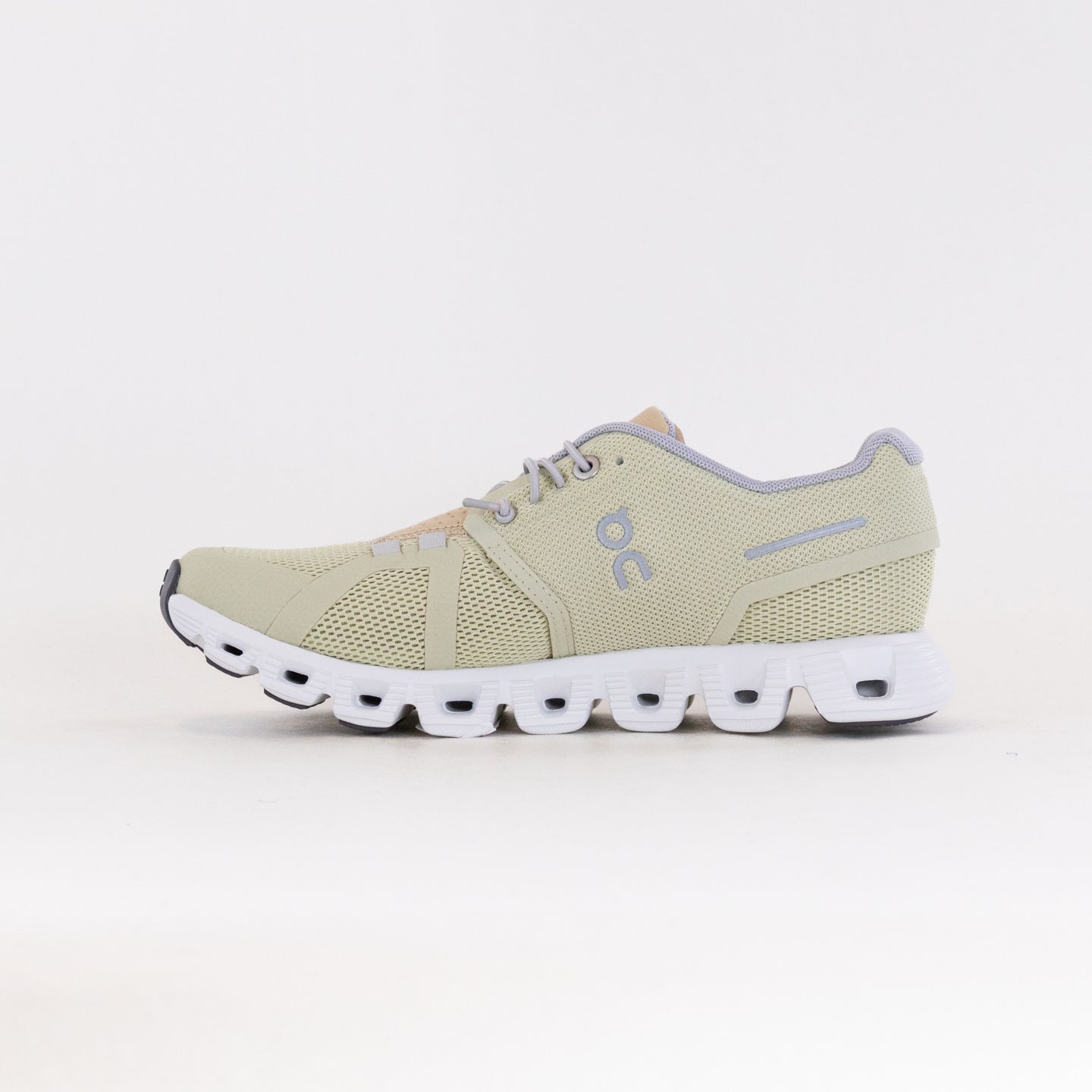 Women's On Cloud 5 Shoes in Haze/Sand - 44% Recycled & Ultra - Comfortable
