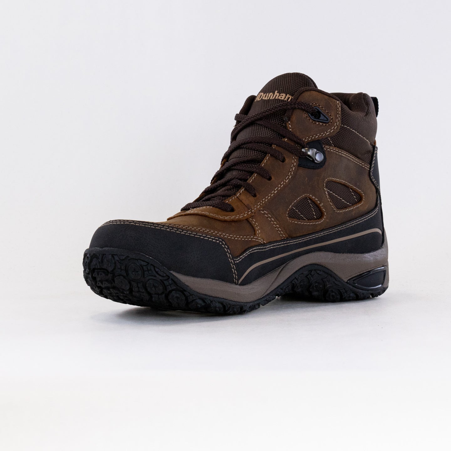 Men's Brown Dunham Cloud Plus Mid II Waterproof Boots for Everyday Wear