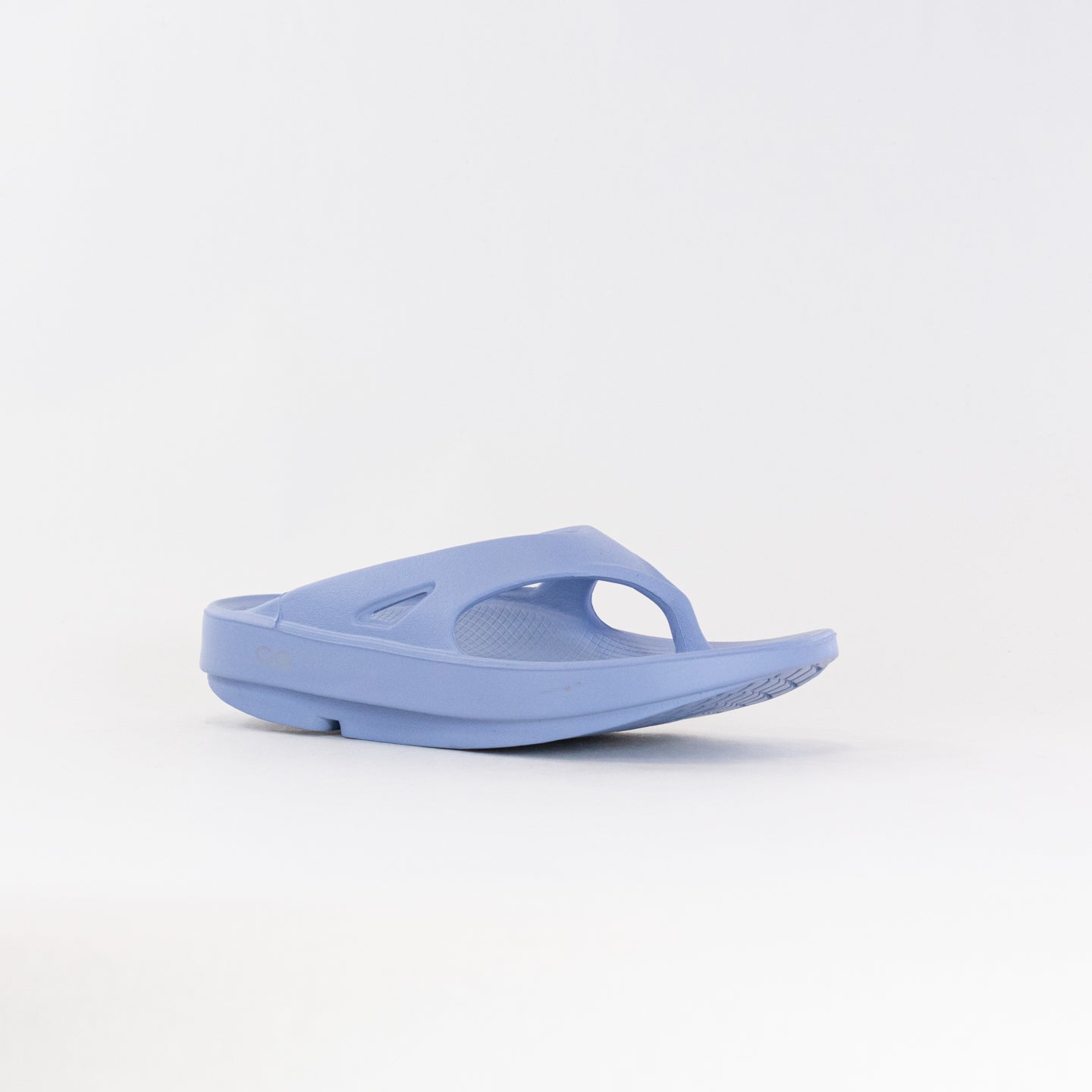 Women's OOFOS Brand Original Style Recovery Sandal in Neptune Blue Color