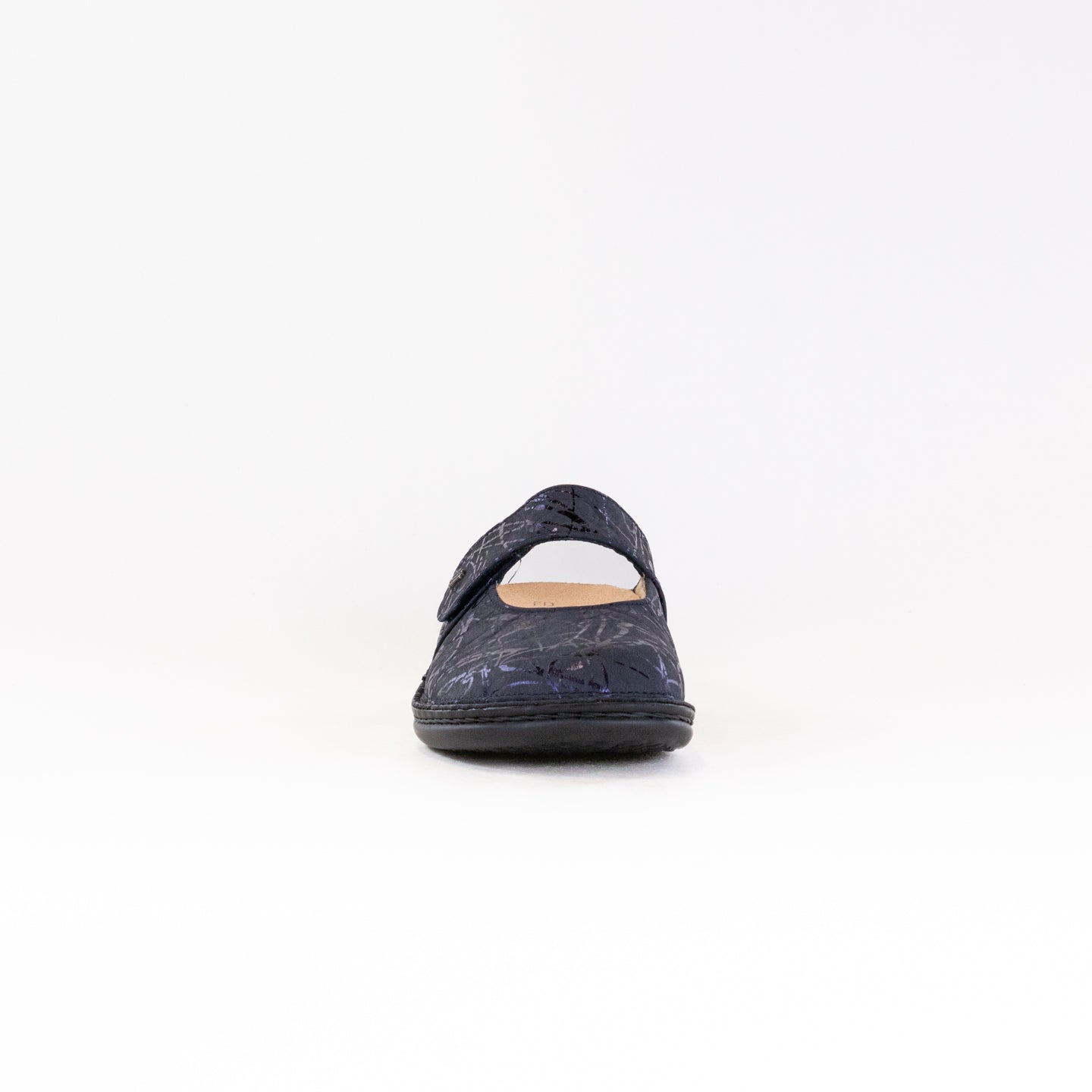Finn Comfort Women's Luxury Stanford Slip-on Clog in Turtle Marine Color