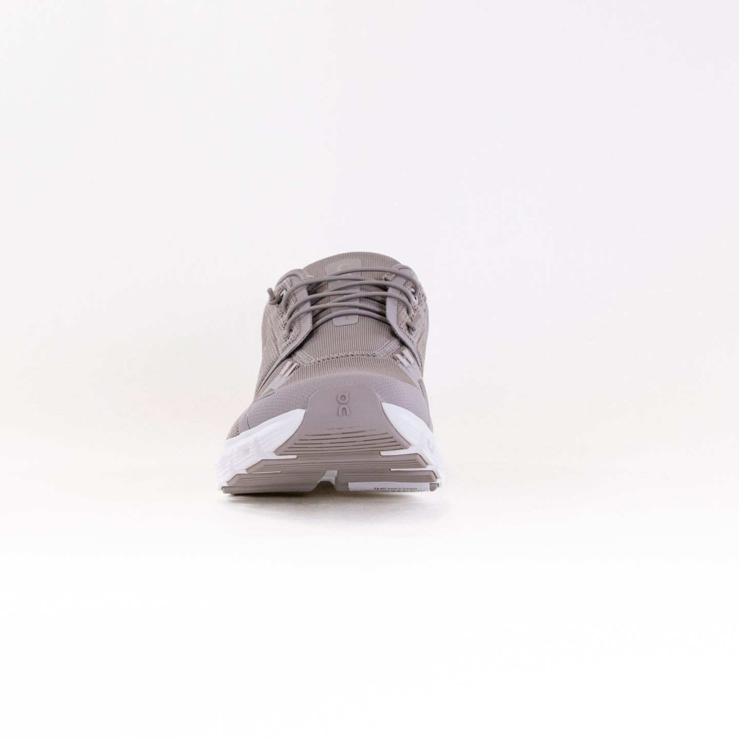Men's On Cloud 6 Running Shoes in Fog/White Color Scheme