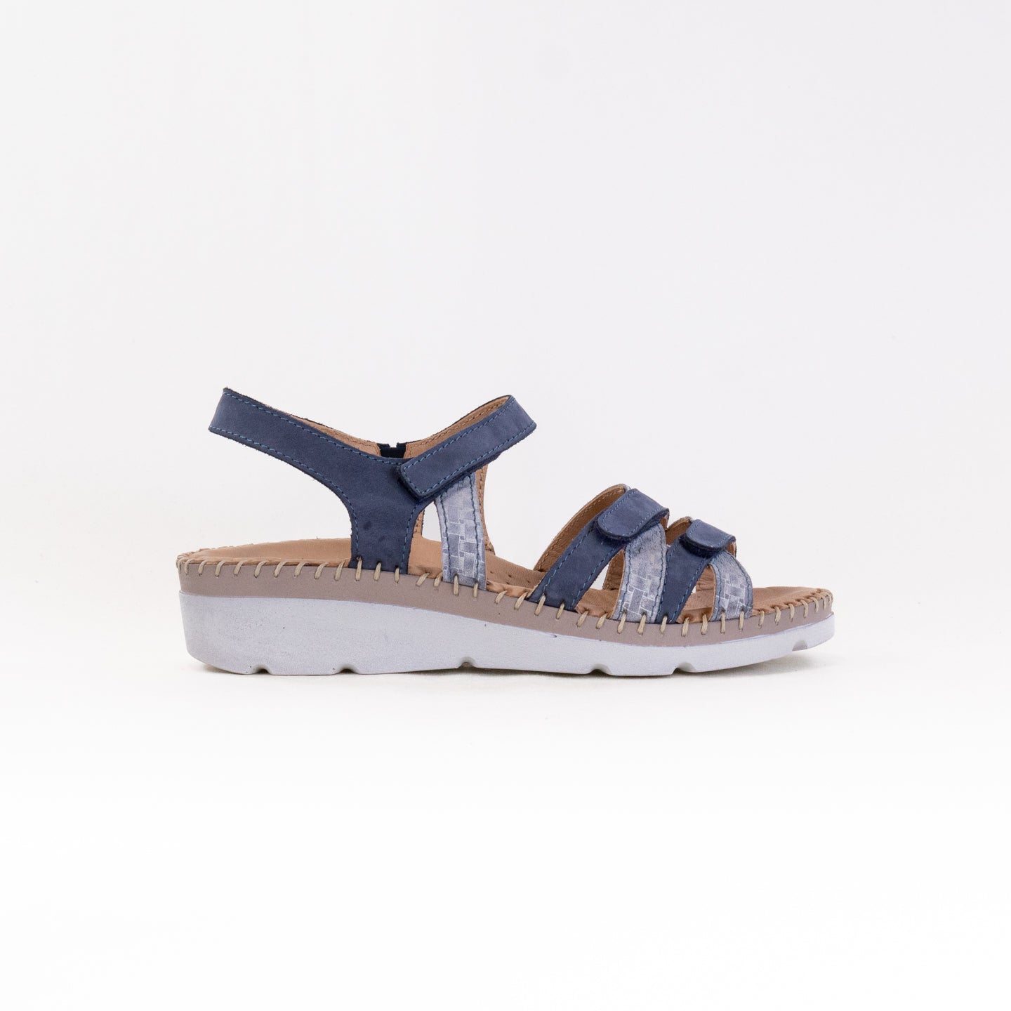 Women's La Plume Fiesta Denim Sandals - A Stylish and Comfortable Footwear Choice