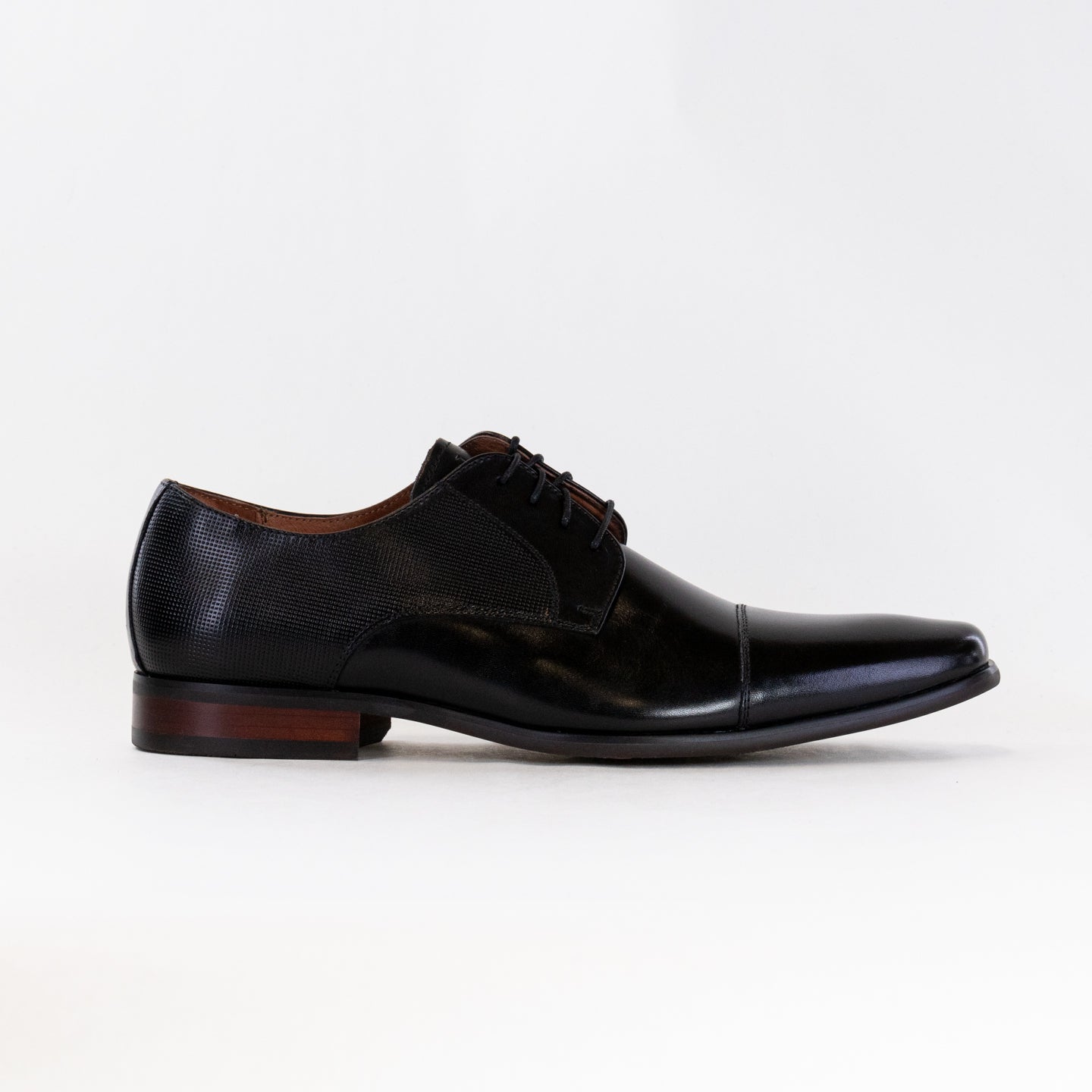 Men's Florsheim Postino Black Cap Toe Oxford - Stylish and Comfortable