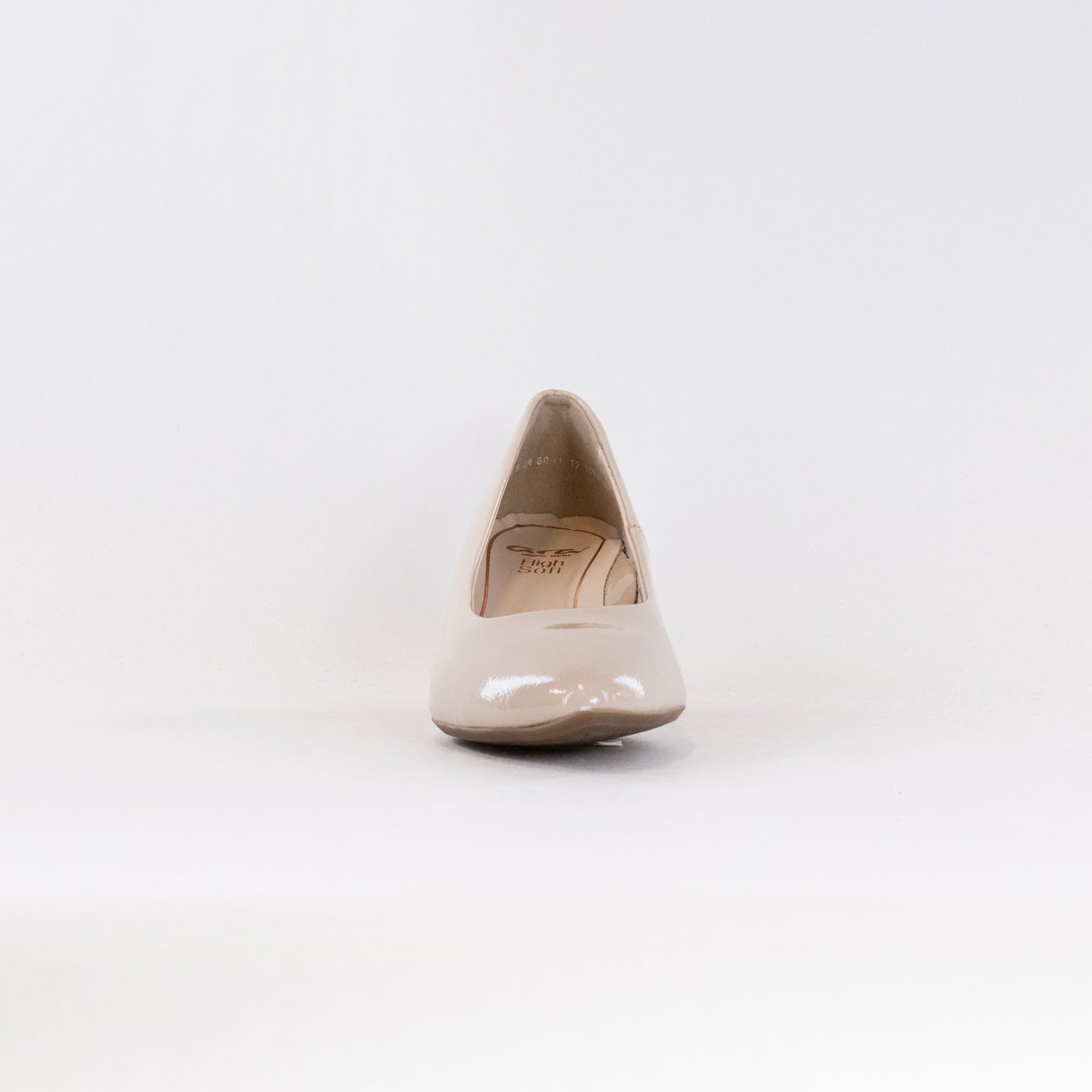 Women's Nude Patent Ara Lichfield Comfortable Pumps