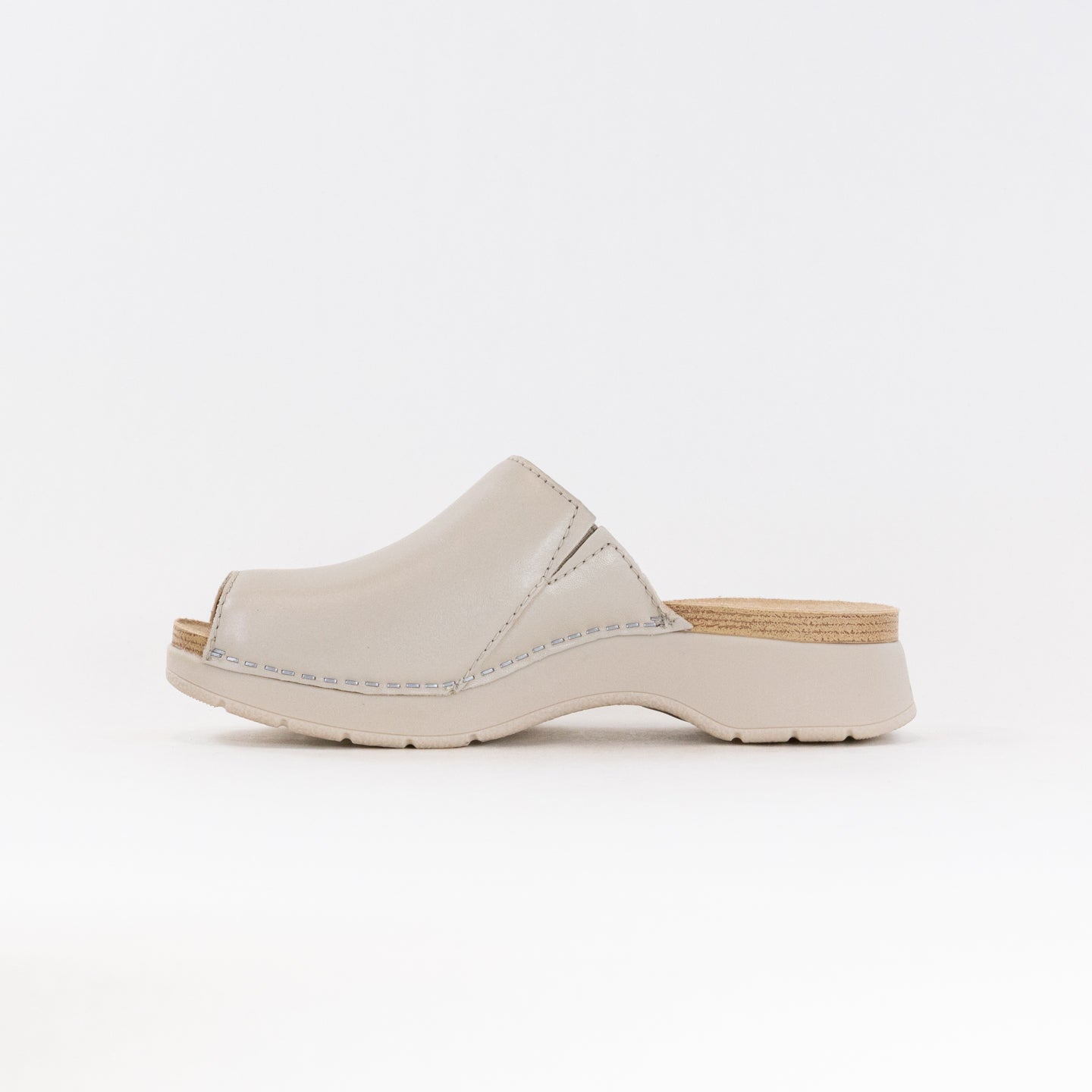 Dansko Women's Ivory Ravyn Nappa Peep Toe Sandals