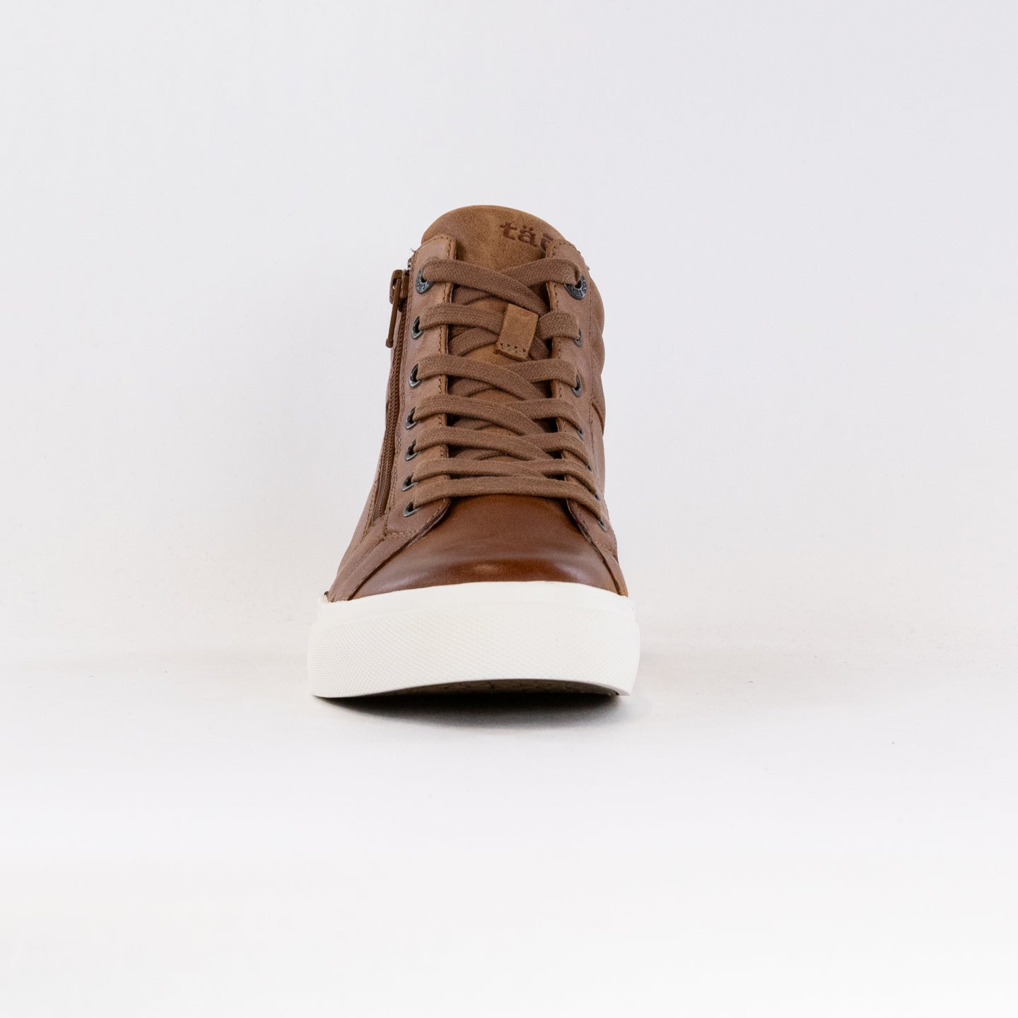 Stylish Women's Taos Caramel High - Top Lace - Up Sneakers