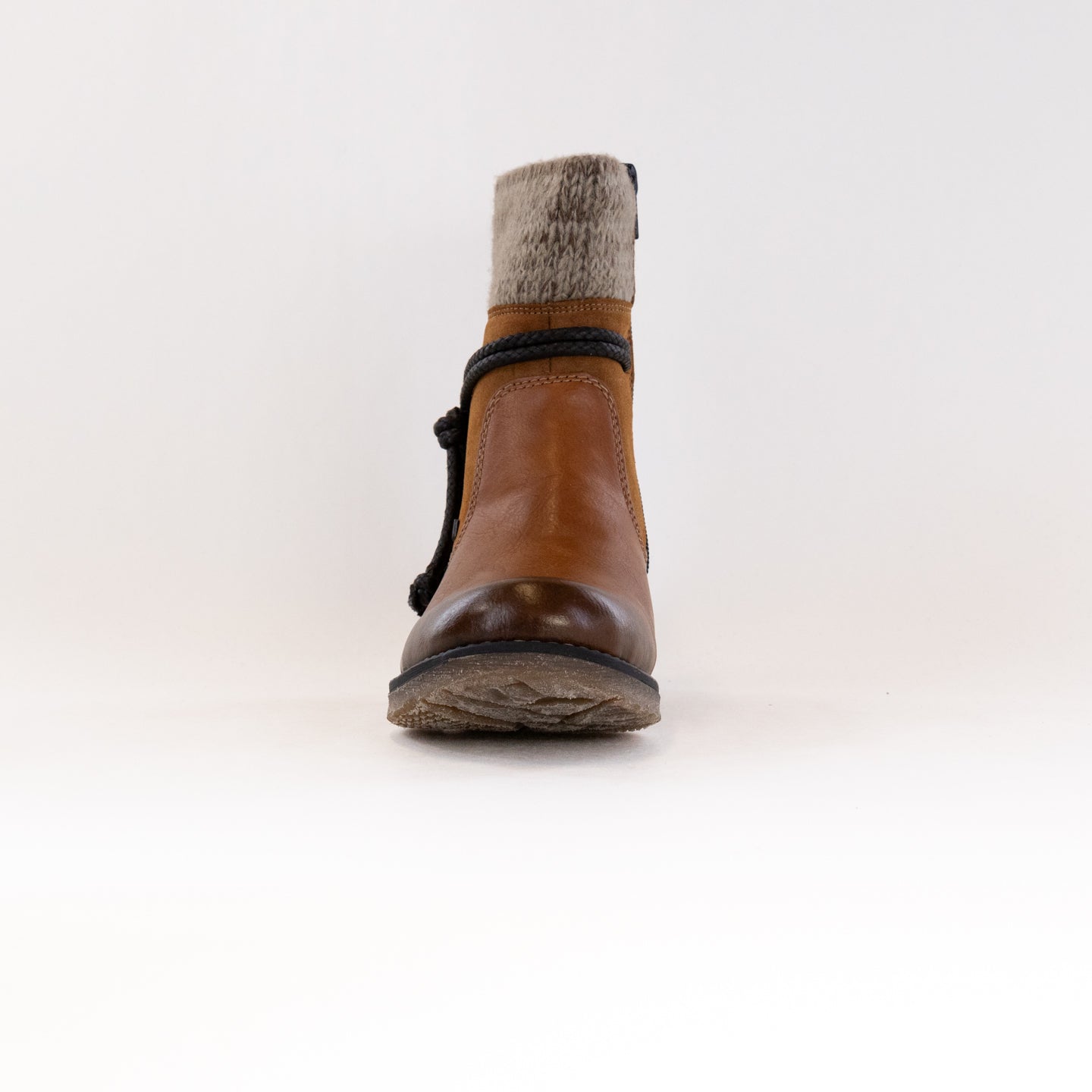 Women's Brown Water-Resistant Rieker Fee 88 79688 Clog Boots