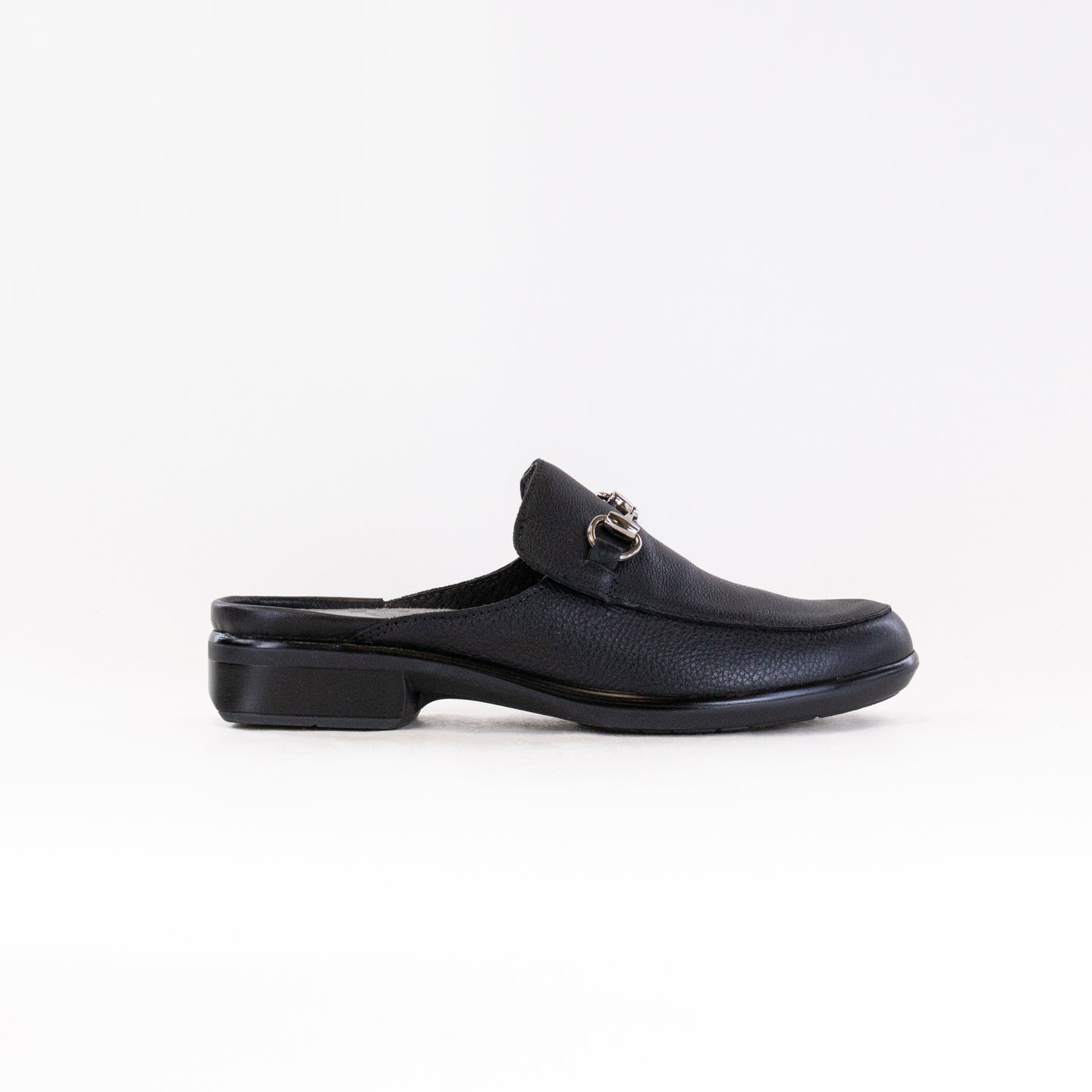 Naot Halny Women's Soft Black Leather Versatile Clogs