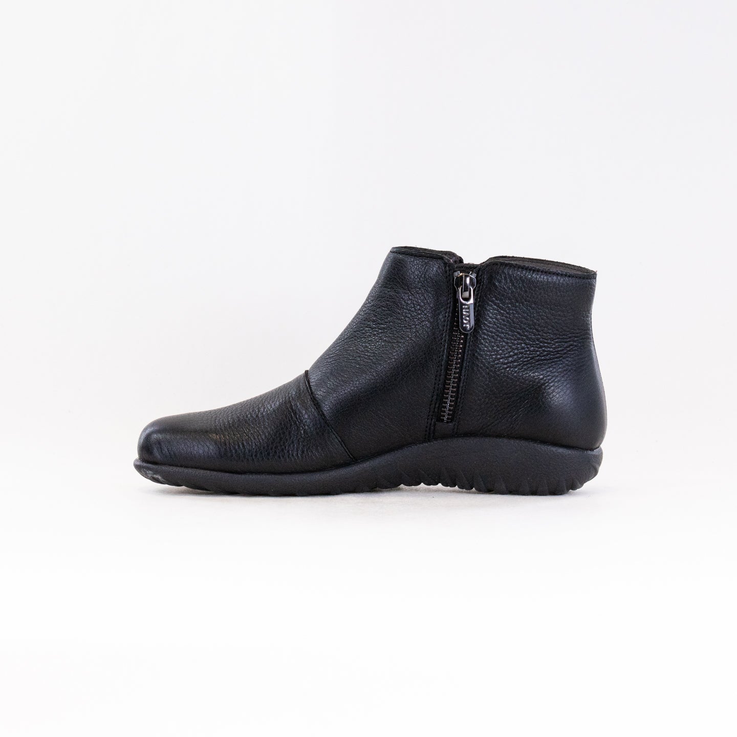 Naot Women's Black Wanaka Stylish Booties with Double Zippers