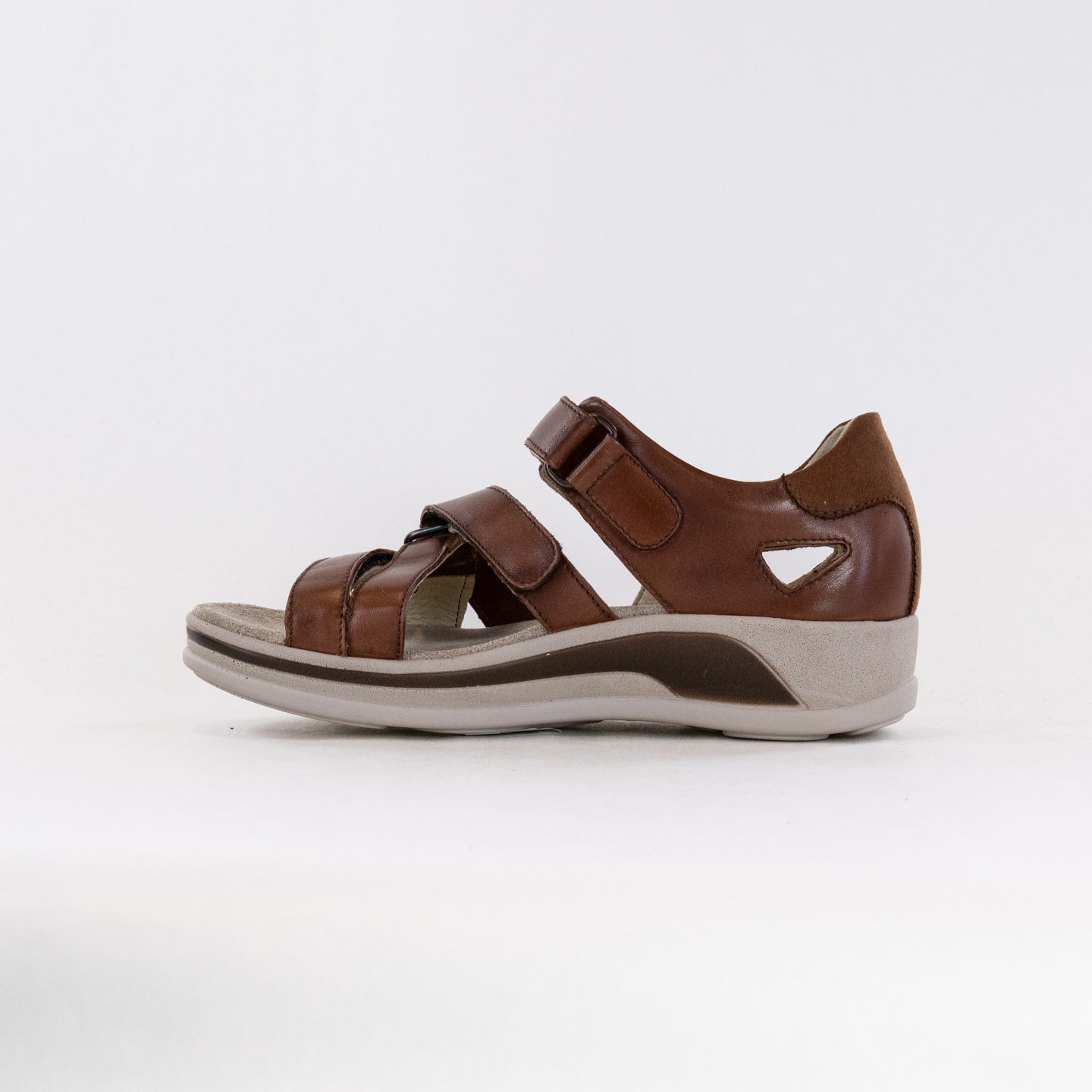 Wolky Women's Cognac Desh Trekking Sandals - Ideal for Adventure
