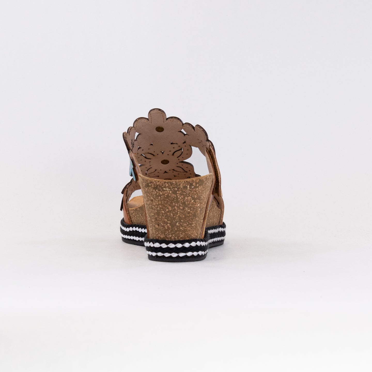 Women's L'Artiste Damour Camel Multi Wedged Slide Sandals