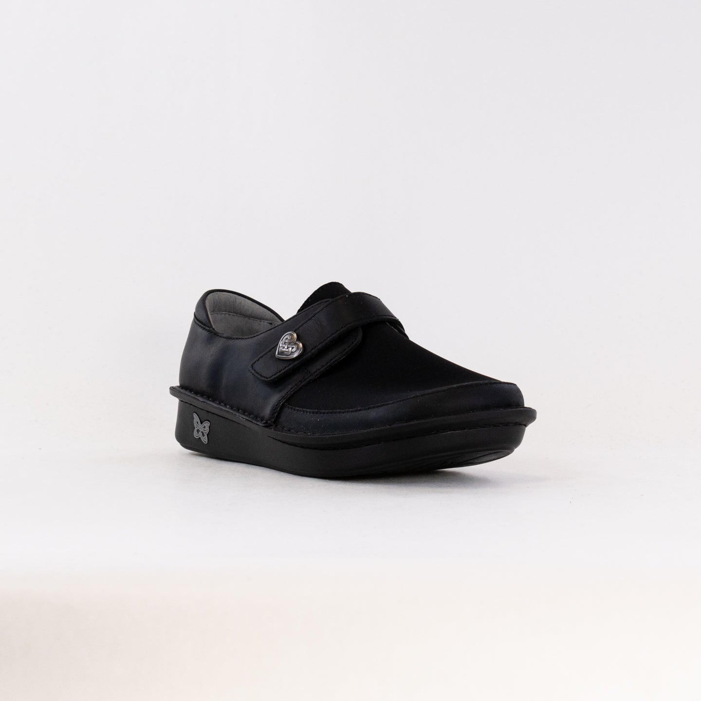 Alegria Women's Brenna Fashionable Shoes in Oiled Black Color