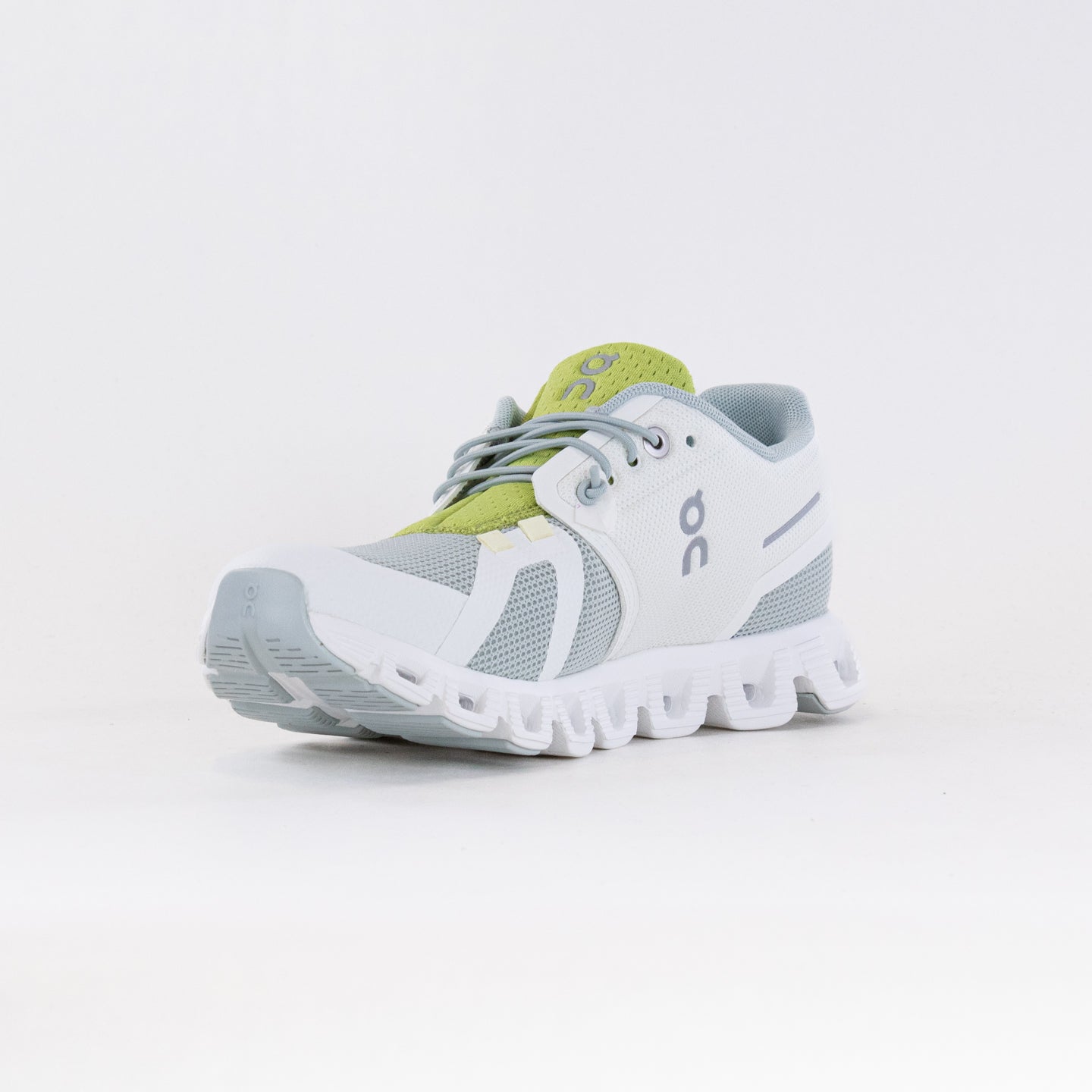 On Women's Cloud 5 Push Glacier/Zest - Comfortable and Responsive Running Shoes