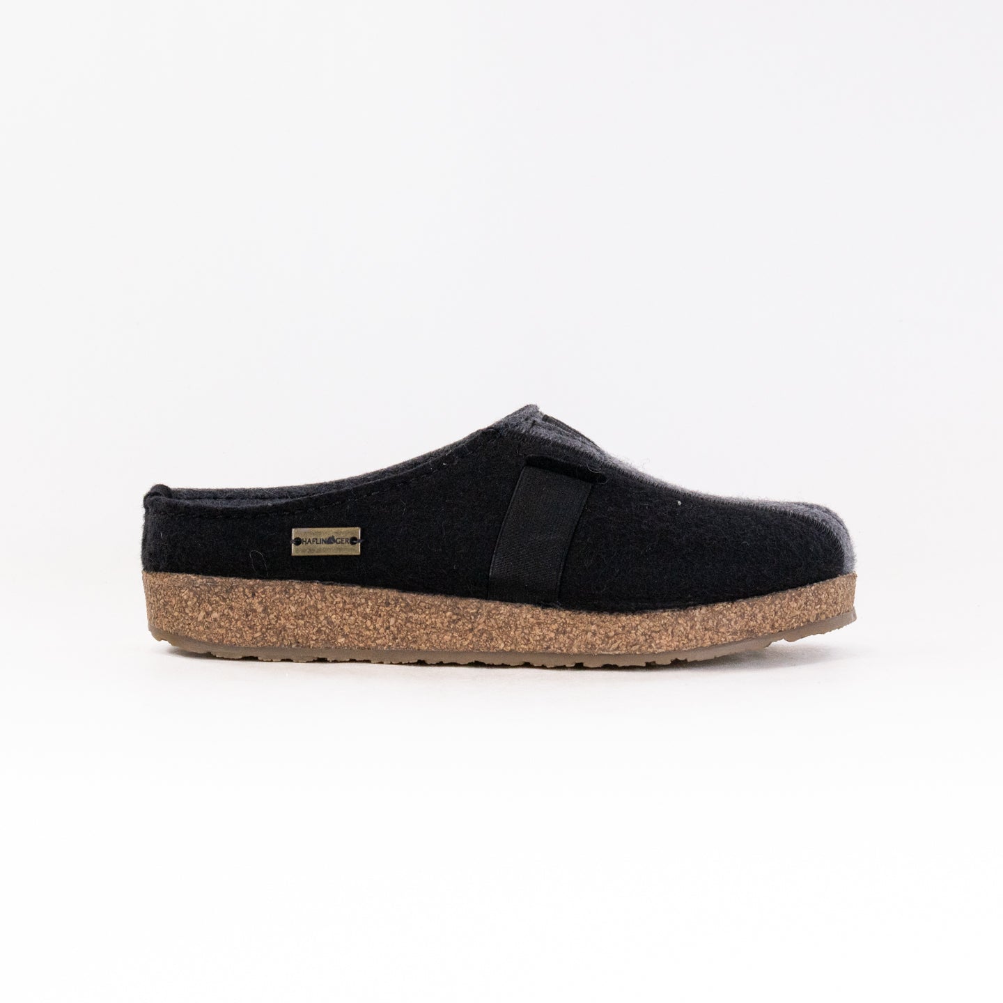 Women's Haflinger Magic Clogs in Elegant Black/Grey