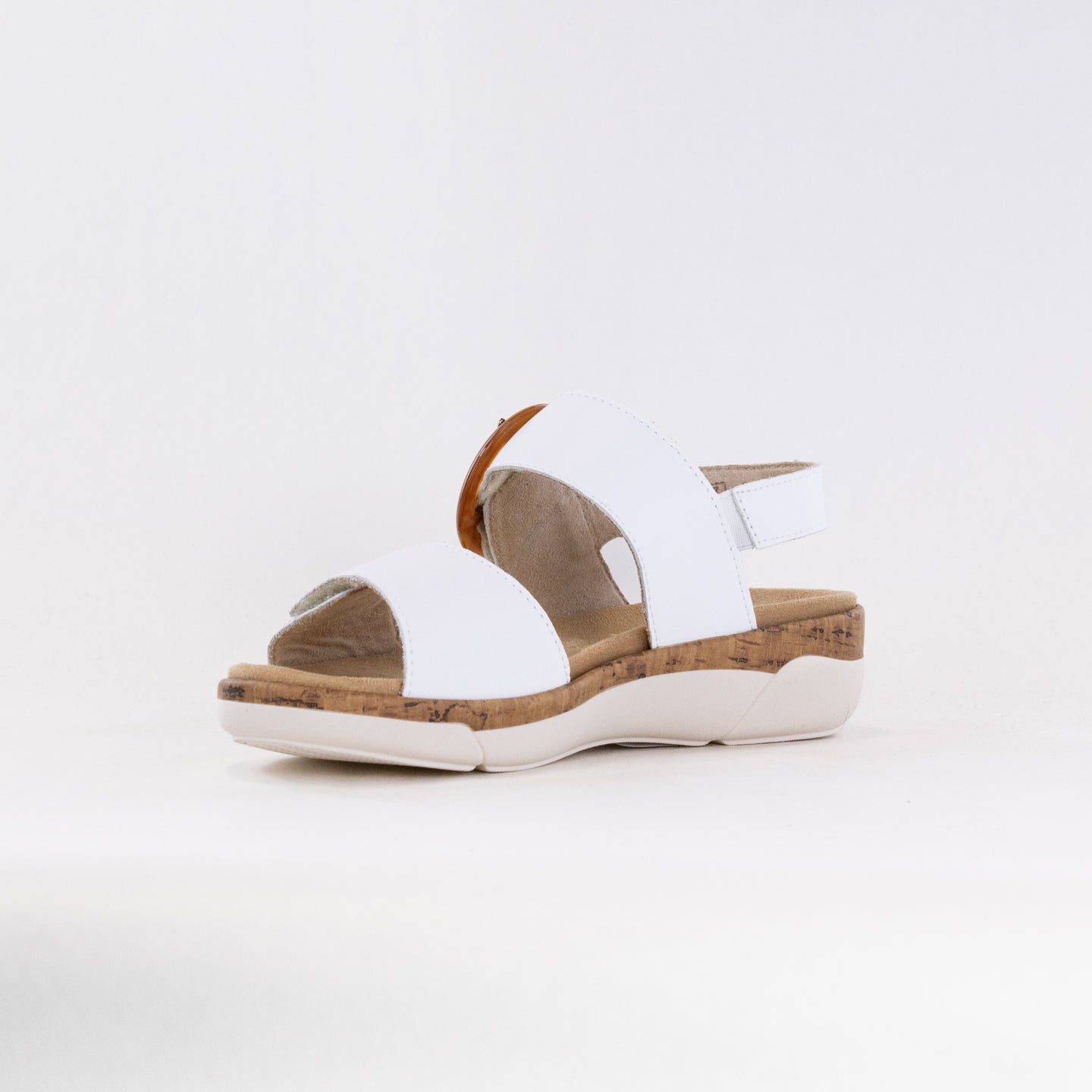 White Women's Remonte Jocelyn R6853 Antistress Sandals
