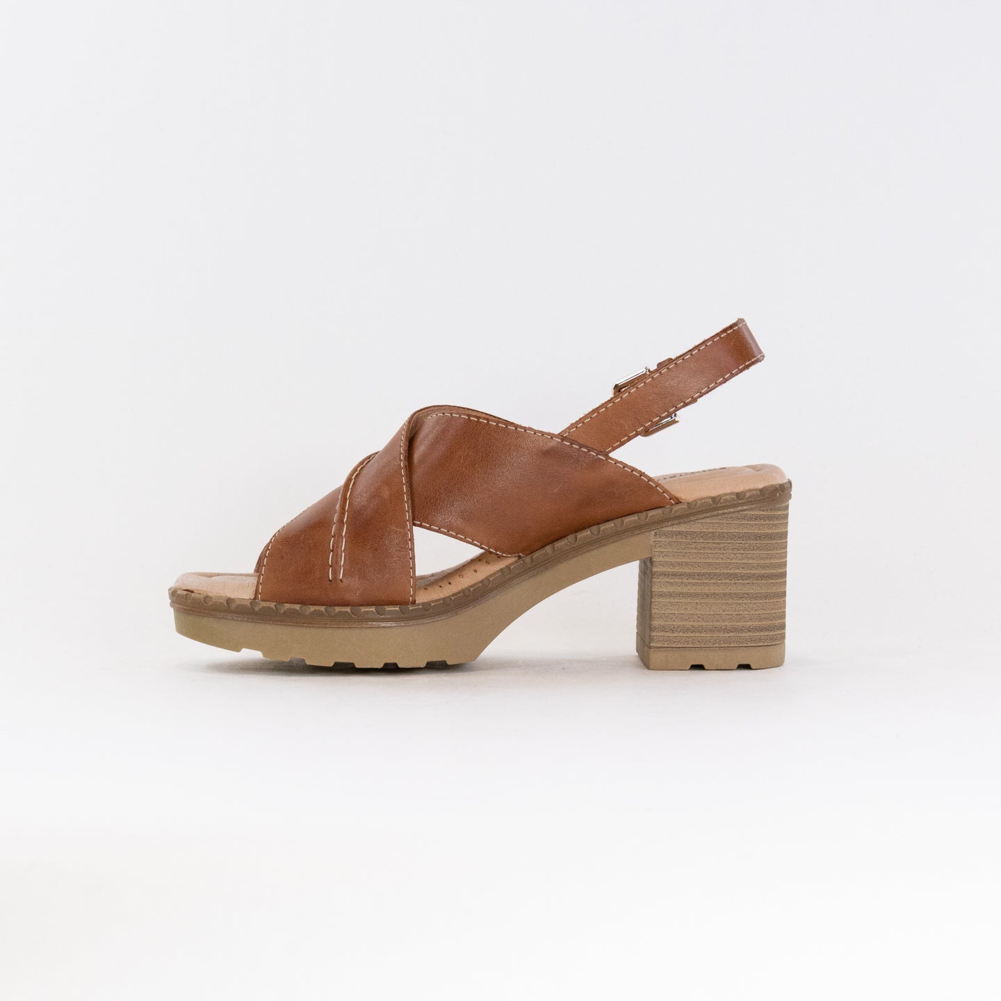 Pikolinos Women's Canarias W8W - 1870 Brandy Mid - Heel Sandals