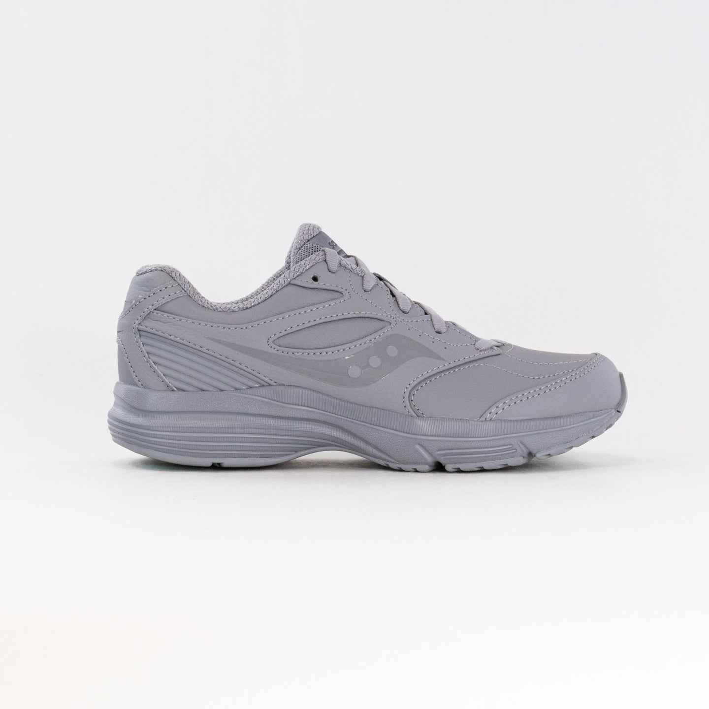 Saucony Women's Wide Grey Integrity Walker V3 Walking Shoes