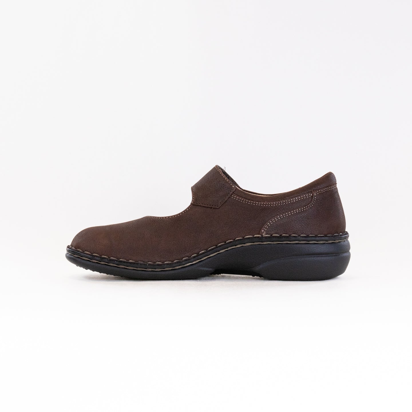 Finn Comfort Women's Laval Ebony Longbeach Adjustable Strapped Shoes
