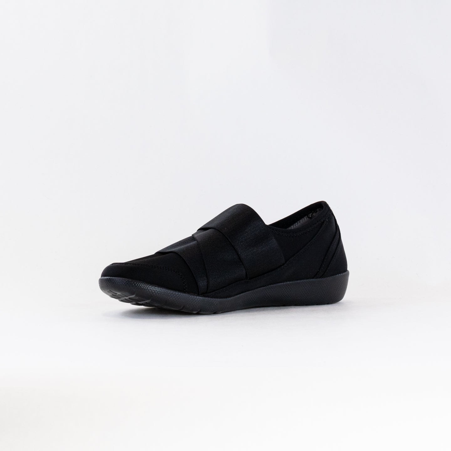 Ziera Women's Urban Black/Black Comfortable Vegan Sneakers