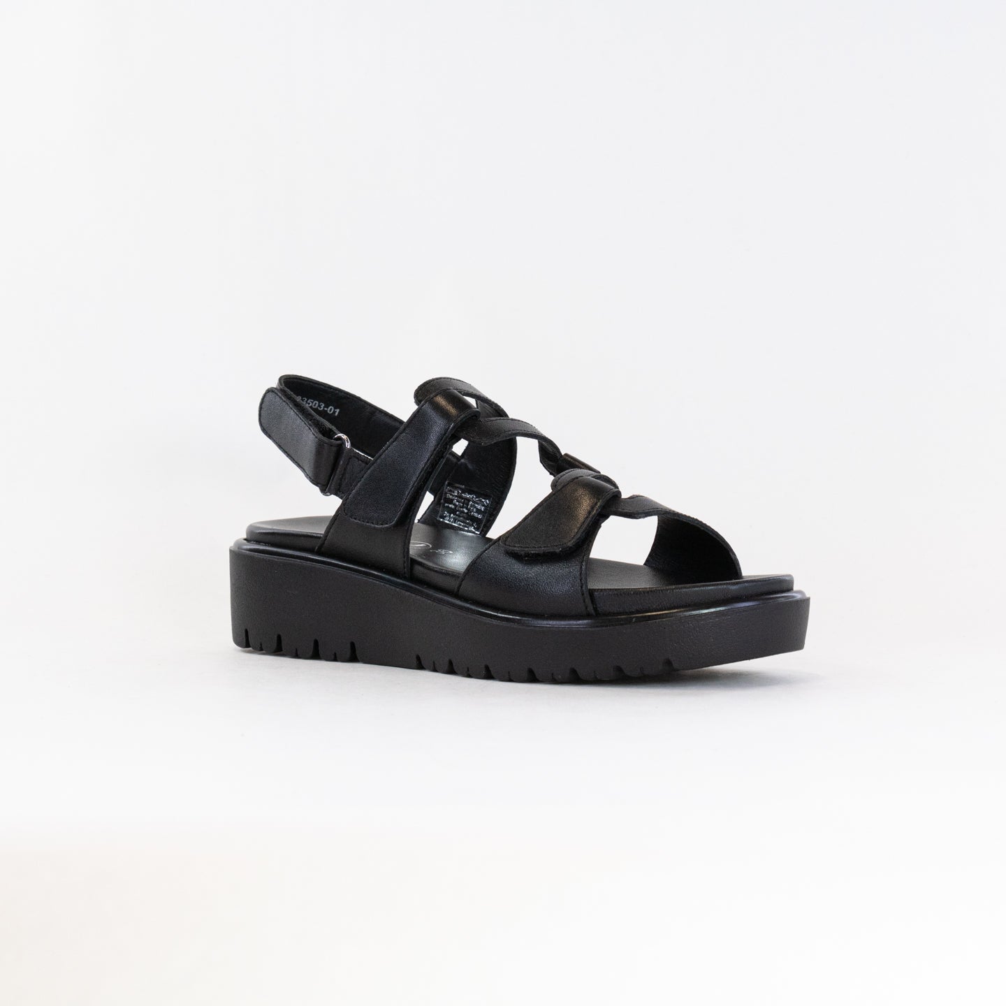 Women's Black Ara Bayview Comfort Sandals with HighSoft Tech