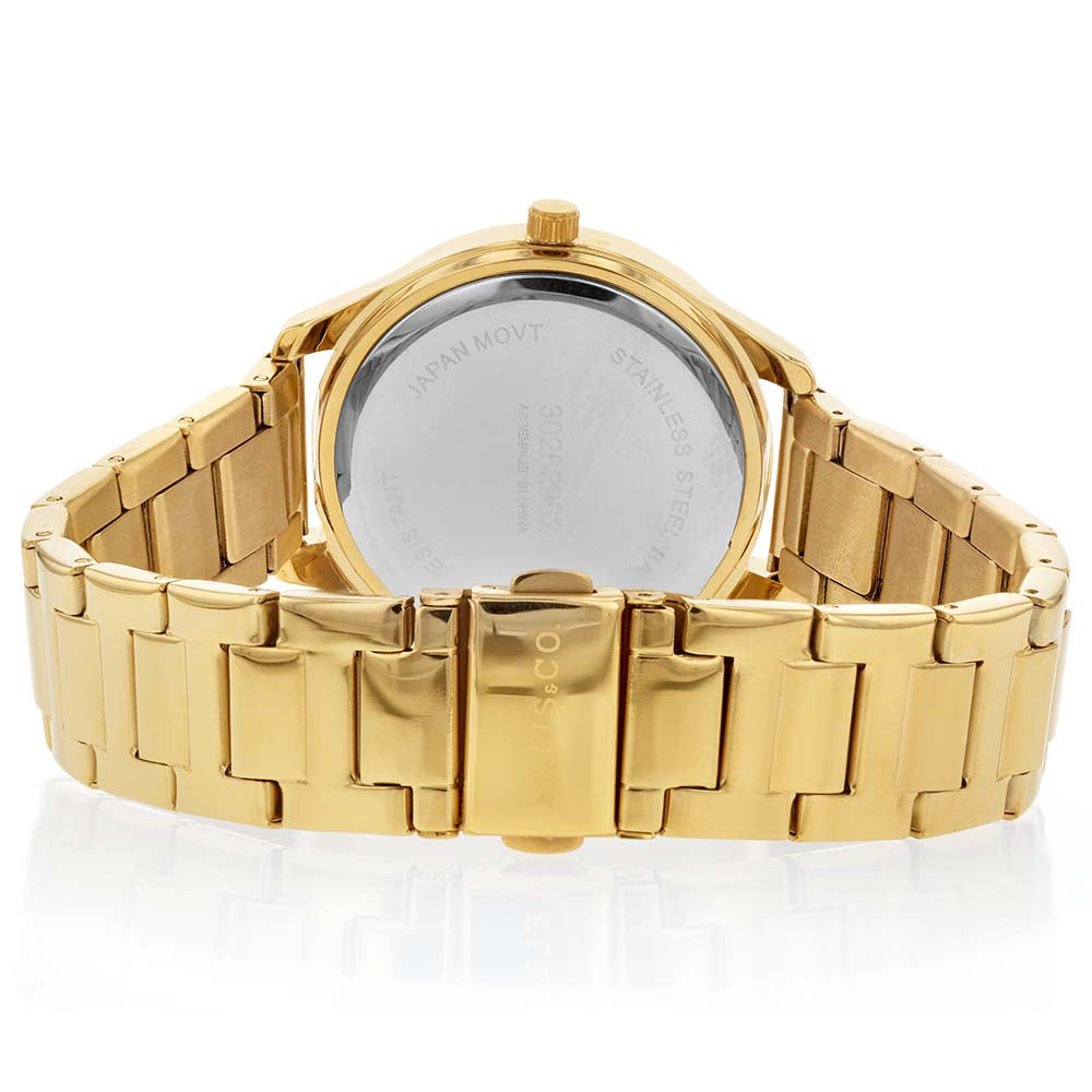 Ellis & Co Eva Glitz Stainless Steel Ladies Watch with Sparkling Design
