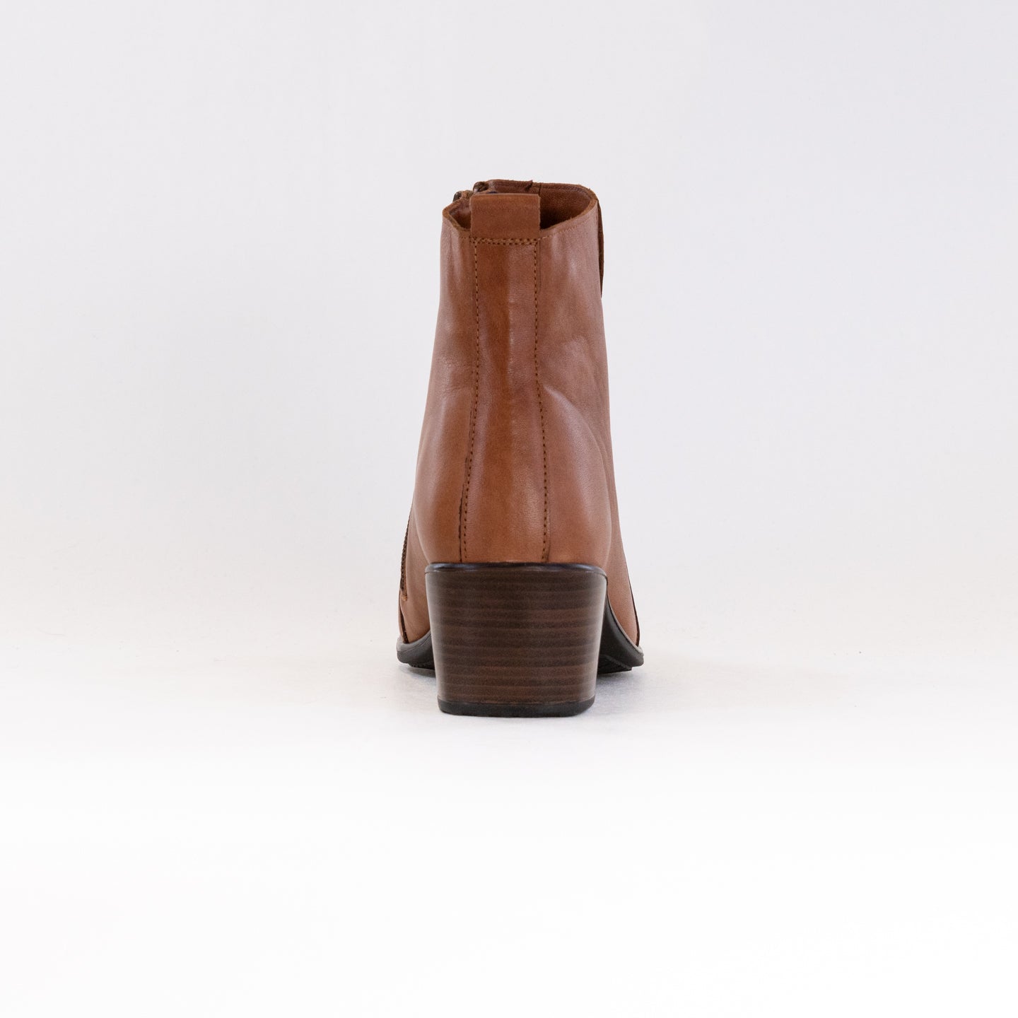 Naot Ethic Women's Classic Booties in Brown Peanut Leather
