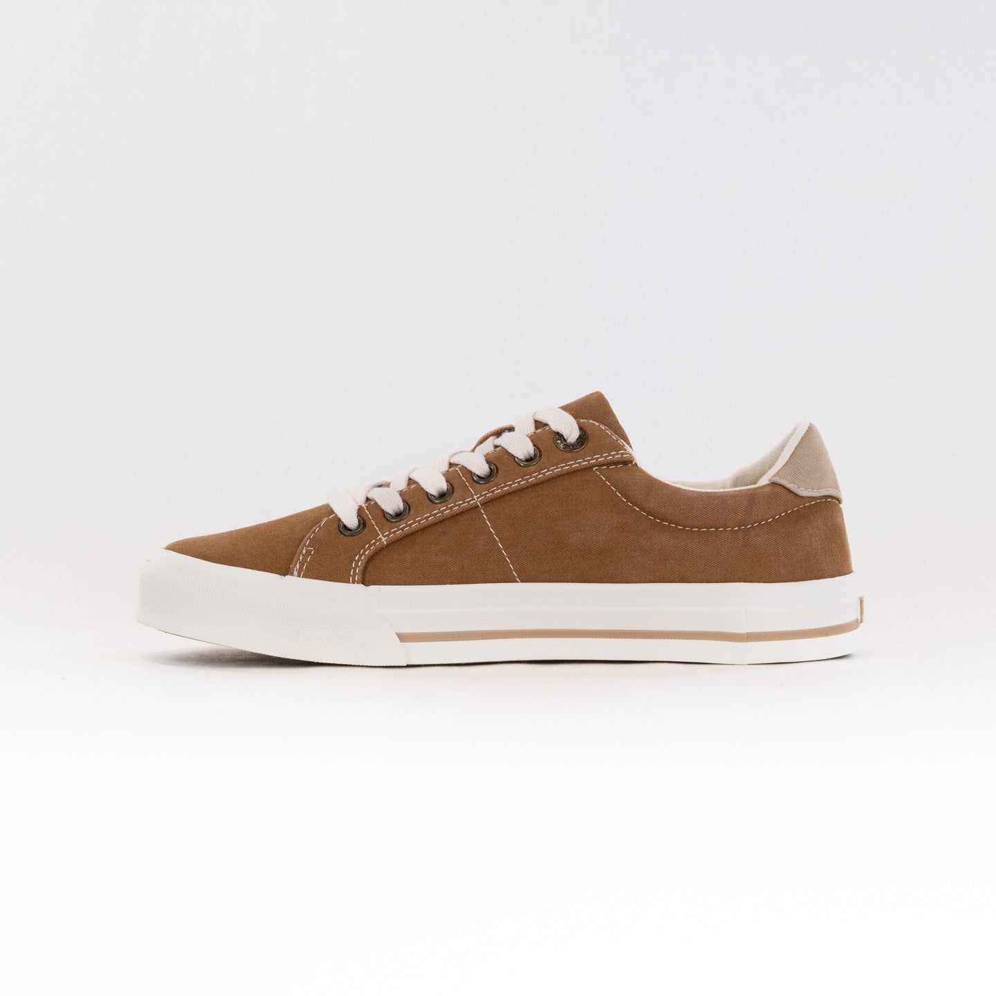 Women's Taos Z Soul Canvas Sneakers in Golden Tan/Tan Distressed