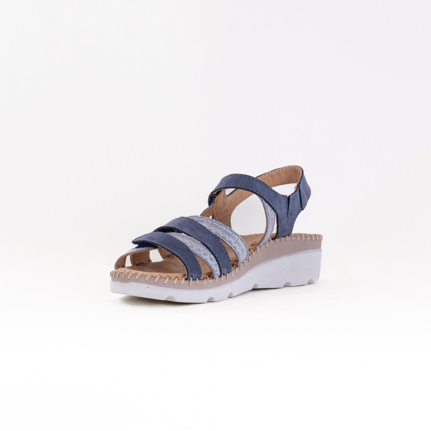 Women's La Plume Fiesta Denim Sandals - A Stylish and Comfortable Footwear Choice