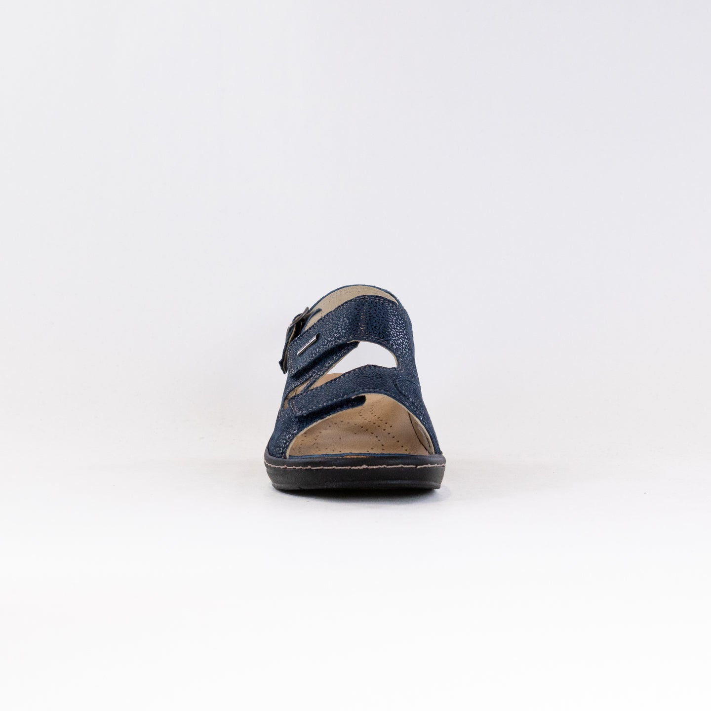 Women's Fidelio Vienna Marine Theo Casual Leather Backstrap Sandals