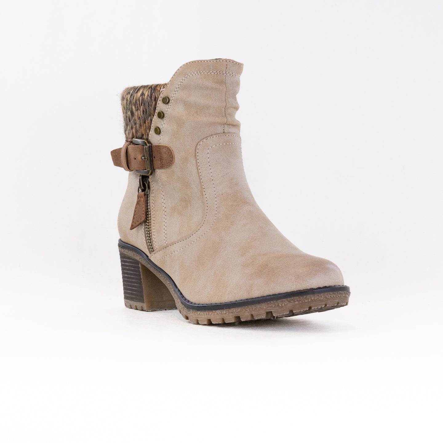 Spring Step Women's Rene Boots in Light Beige - Comfy and Fashionable