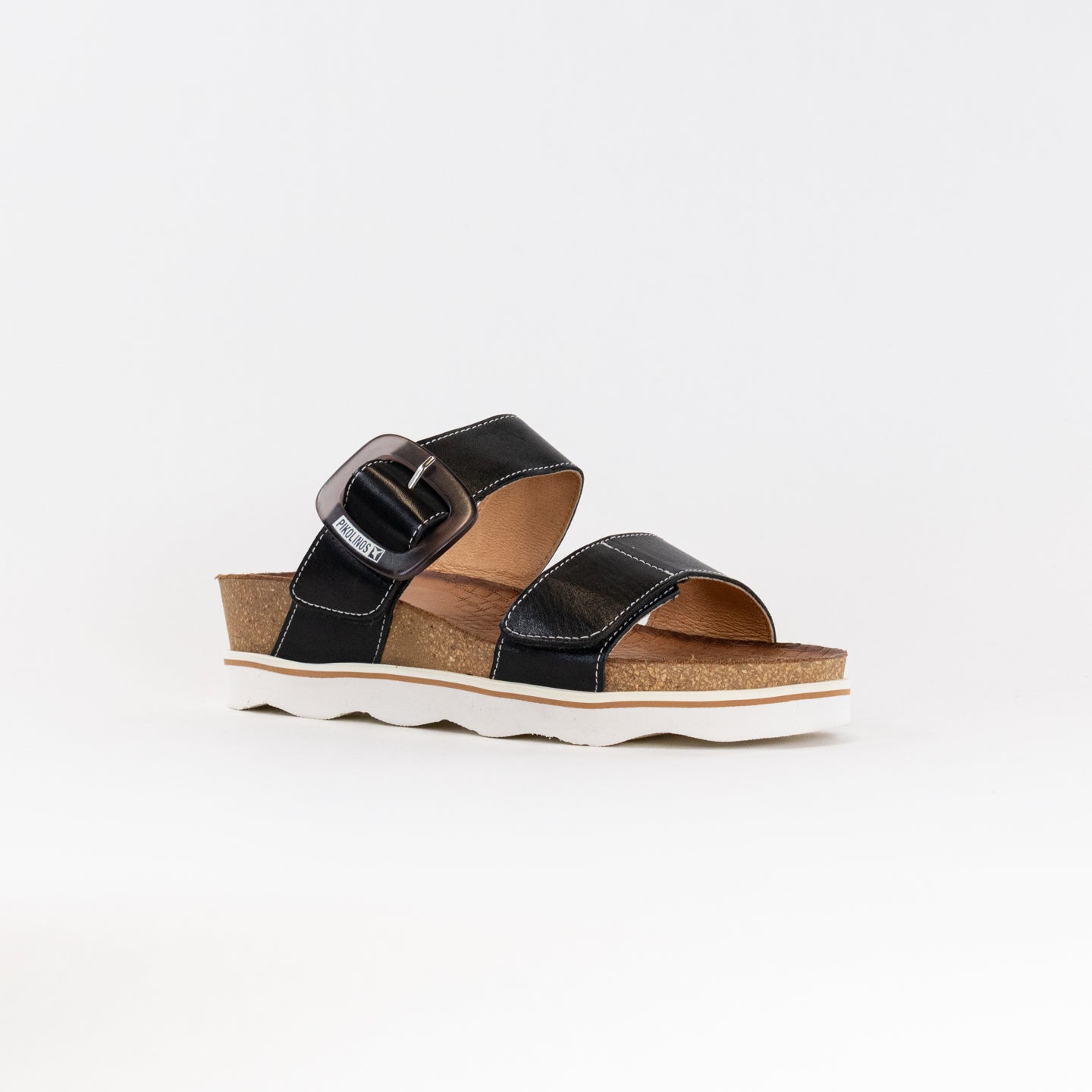 Pikolinos Women's Black Menorca W6E - 0596 Comfortable Bio Sandals