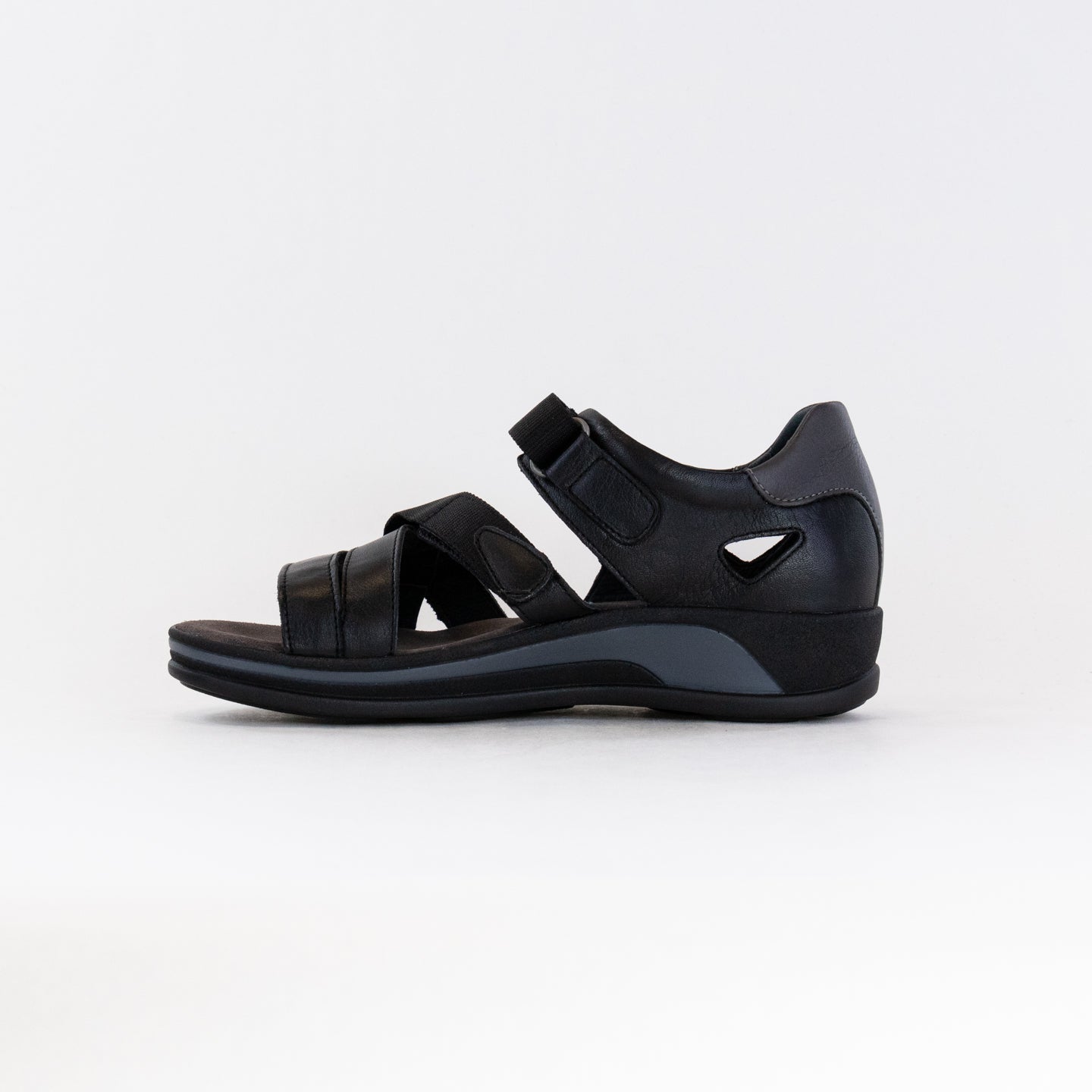 Wolky Women's Black Desh Trekking Sandals for Comfortable Adventures