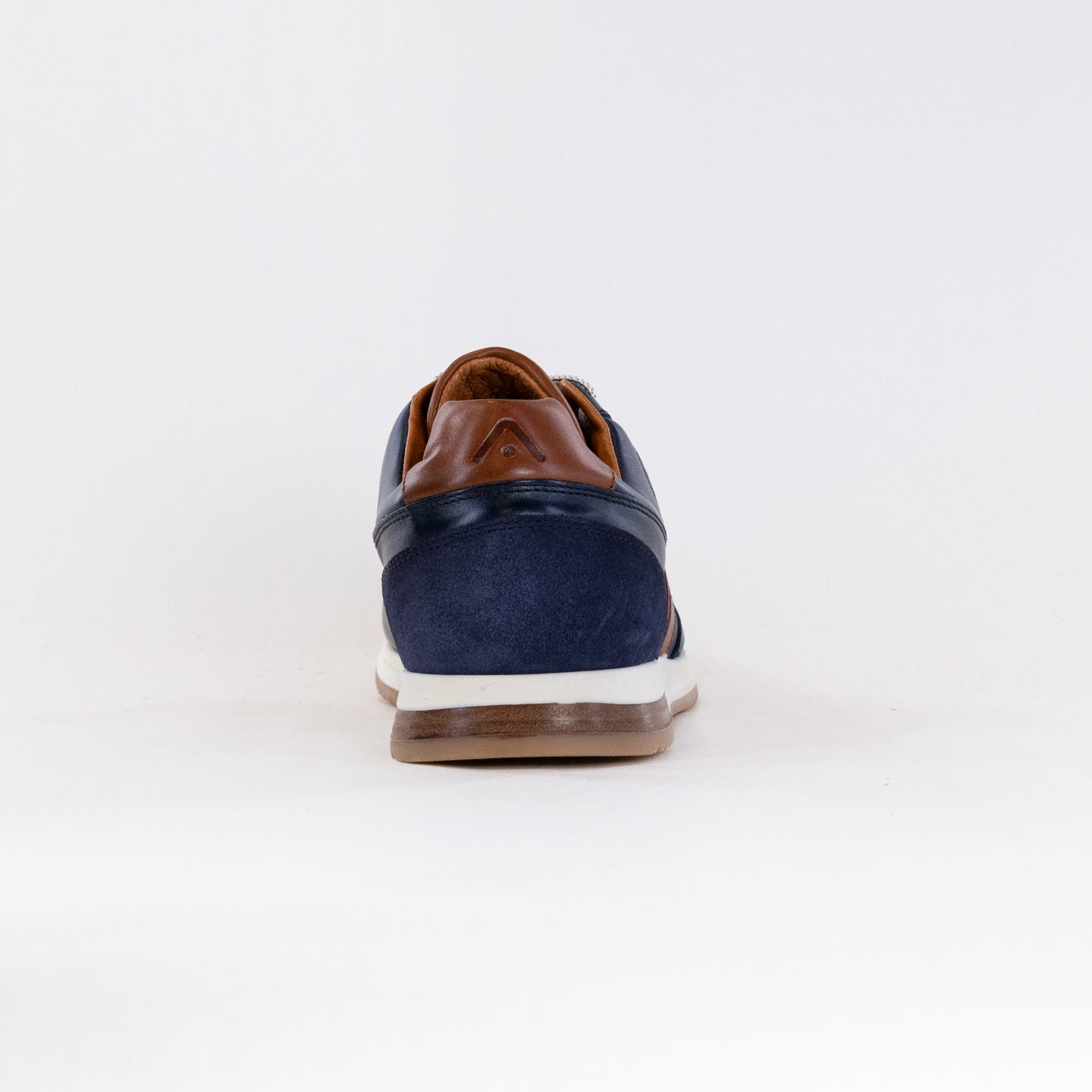 Ambitious Men's Navy Slow Classic Style Leather Lace - Up Sneakers