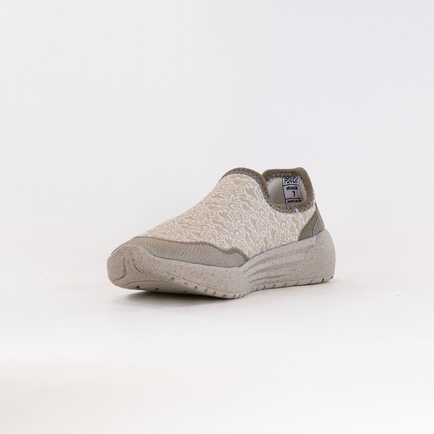 PSUDO Azure Women's Light Sand Colored Sports Lifestyle Sneakers