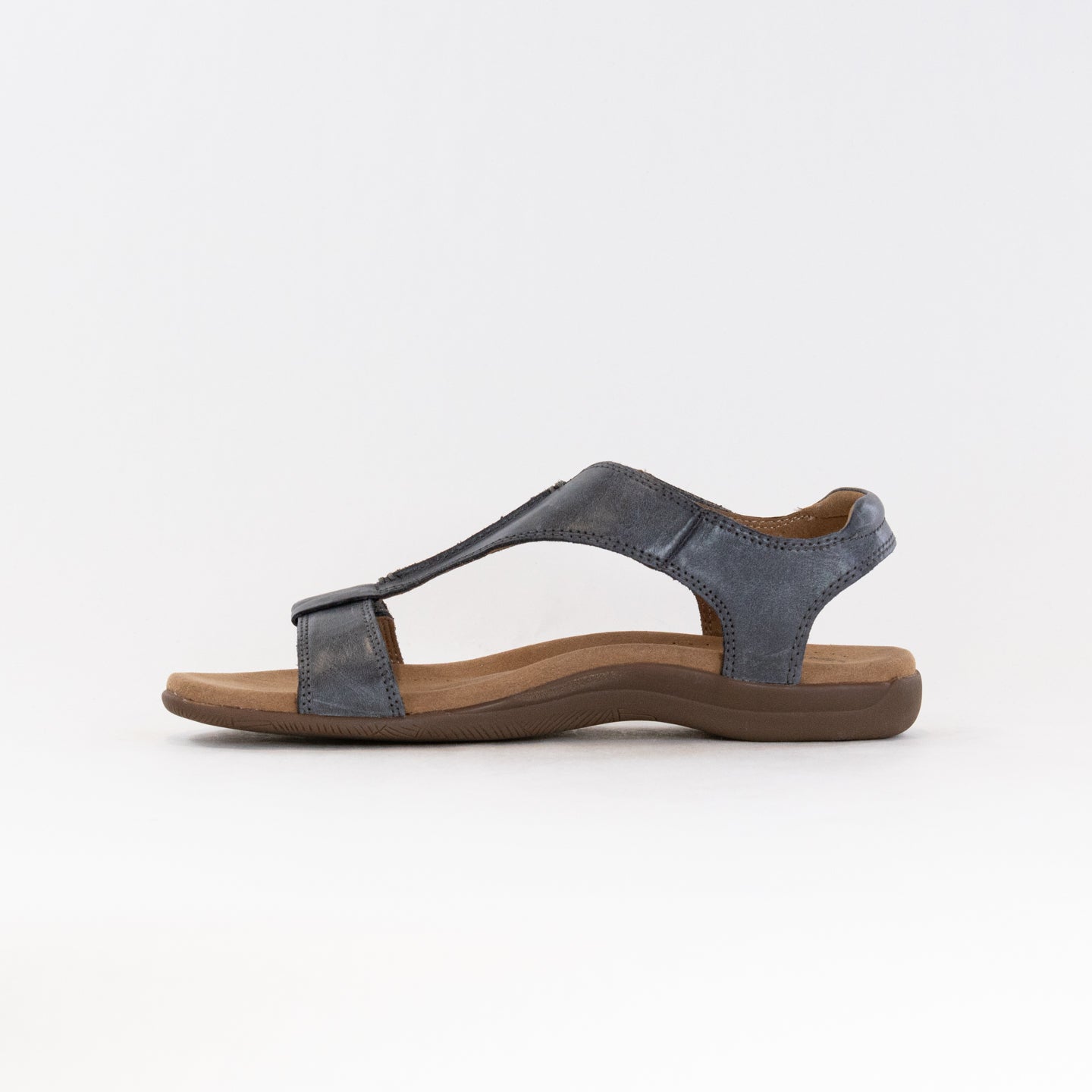 Taos Women's Steel Premium Leather Shield Strap Sandals
