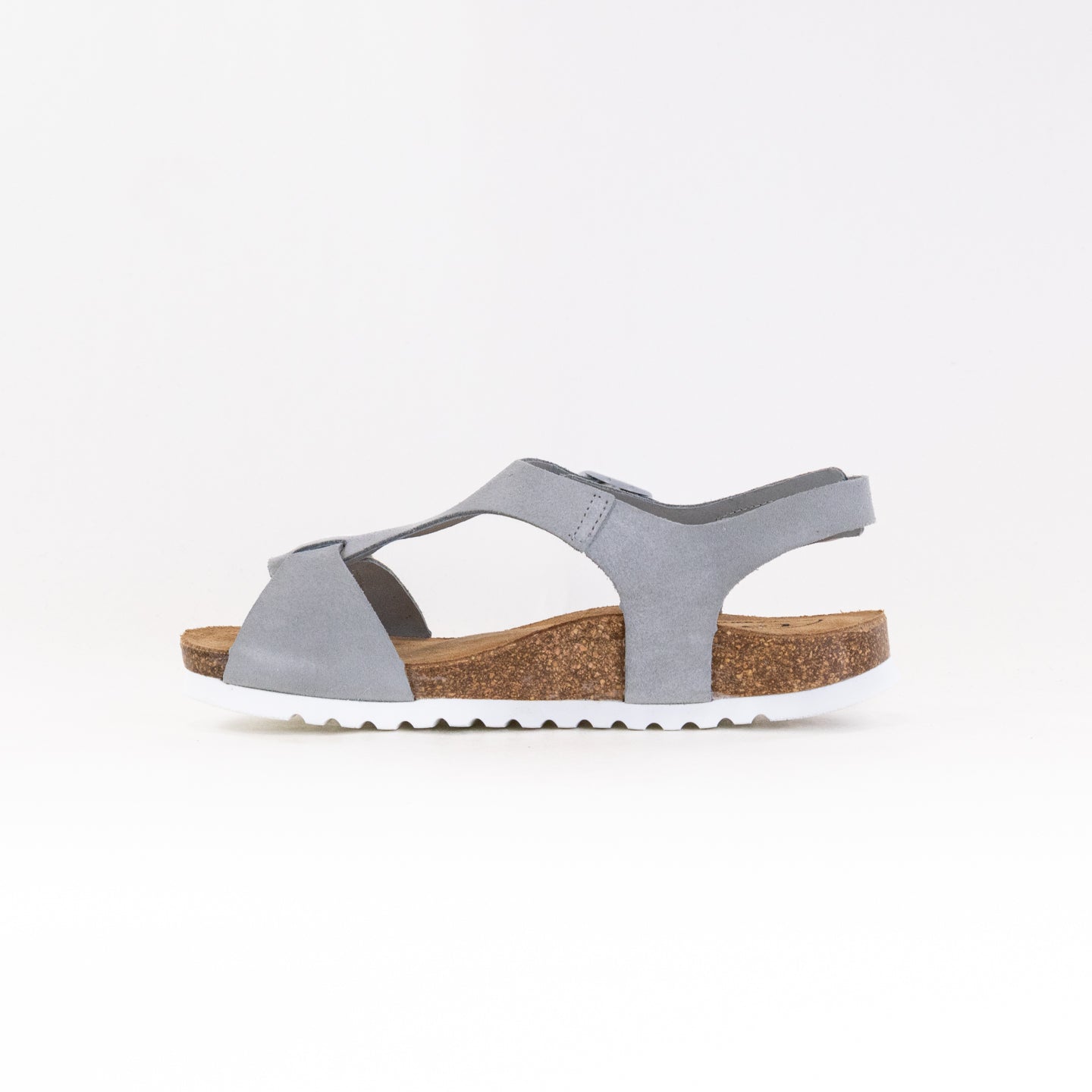Women's Taos MVP Light Grey Luxury Suede Sandals