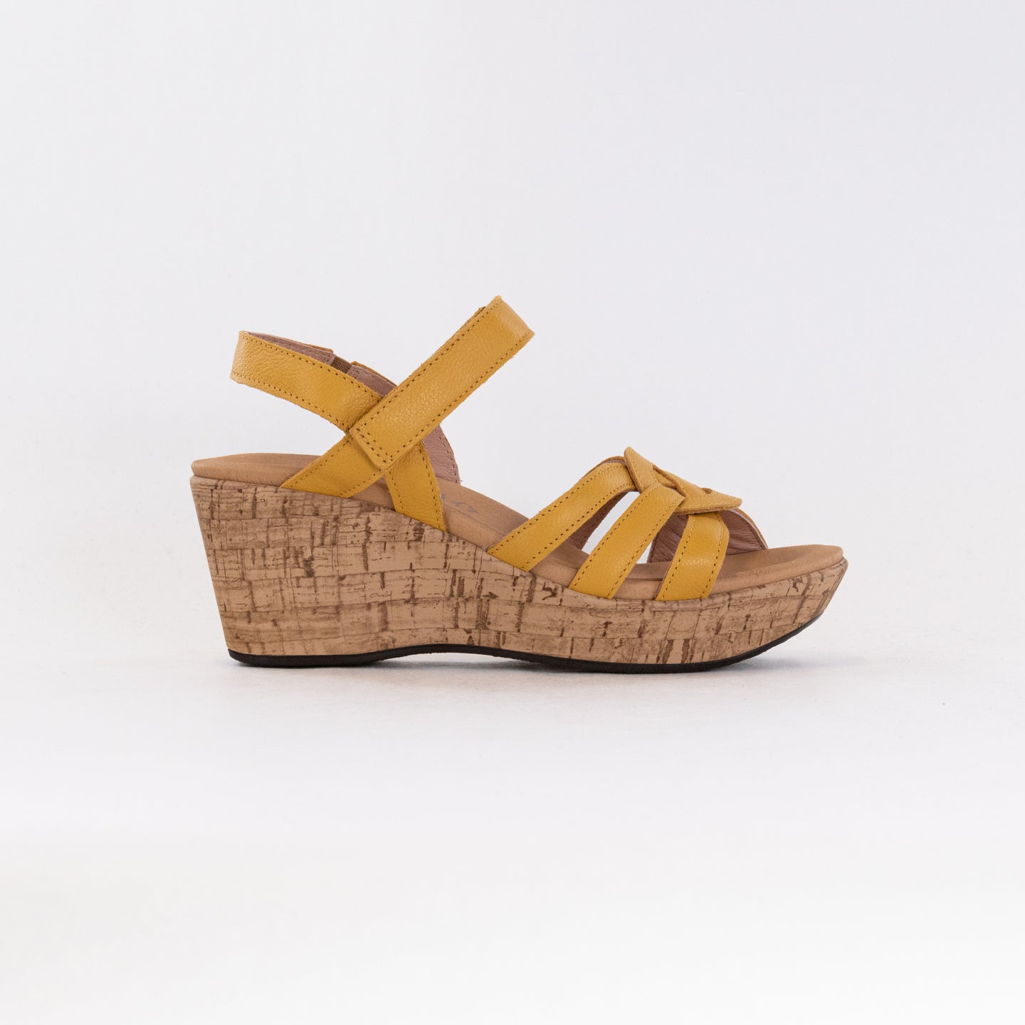Naot Women's Tropical Wedge Sandals in Marigold Color