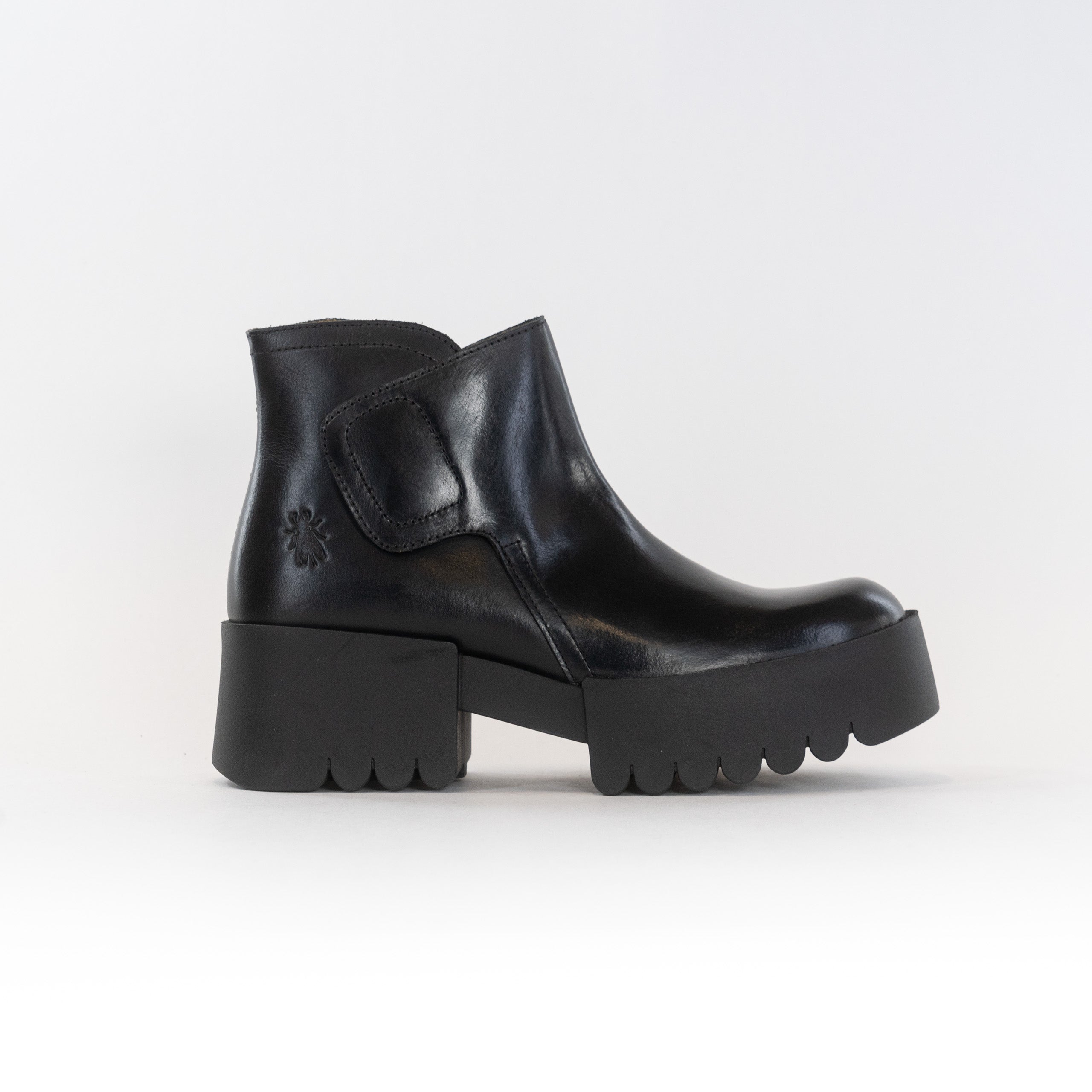 Fly London Women's Endo006Fly Black Leather Booties - Stylish Footwear