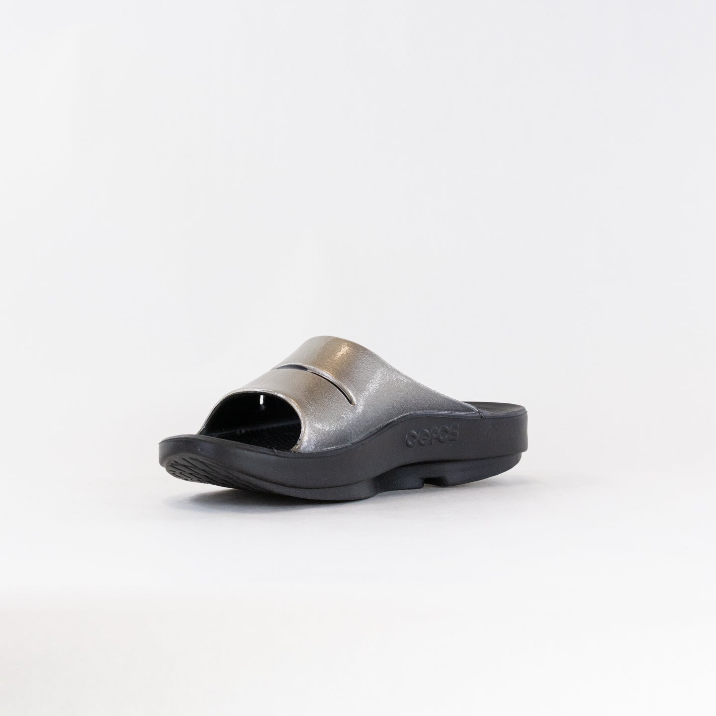 OOFOS Women's OOahh Luxe Slide Sandals in Latte Color - Premium Comfort Footwear