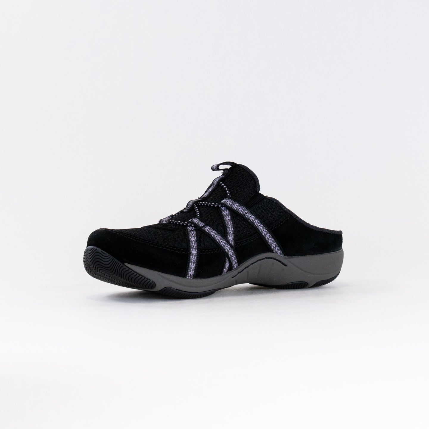 Dansko Women's Black Suede Hayleigh Lightweight Open - Back Sneakers
