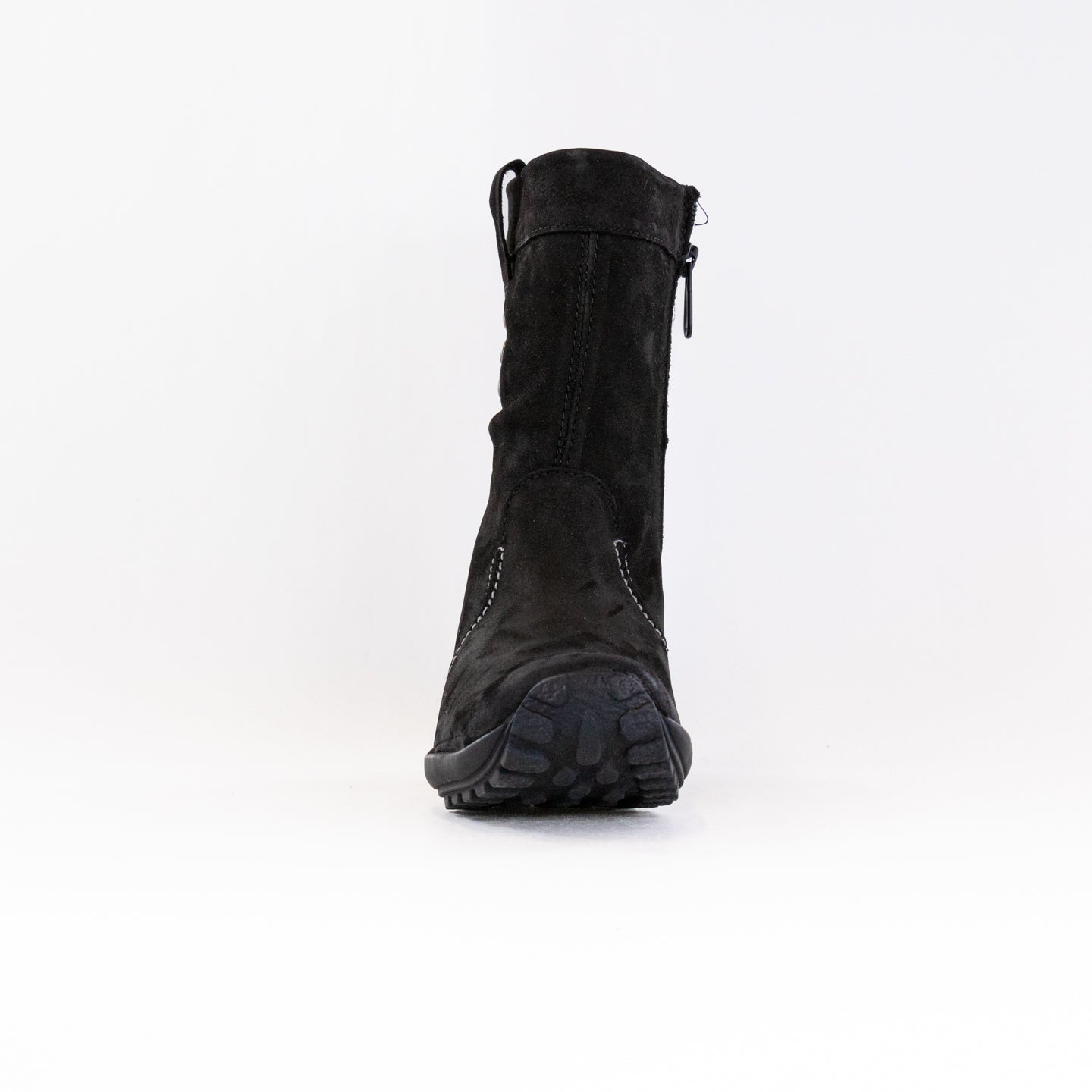 Wolky Women's Bryce WR Black Oiled Leather Winter Water-Resistant Shoes