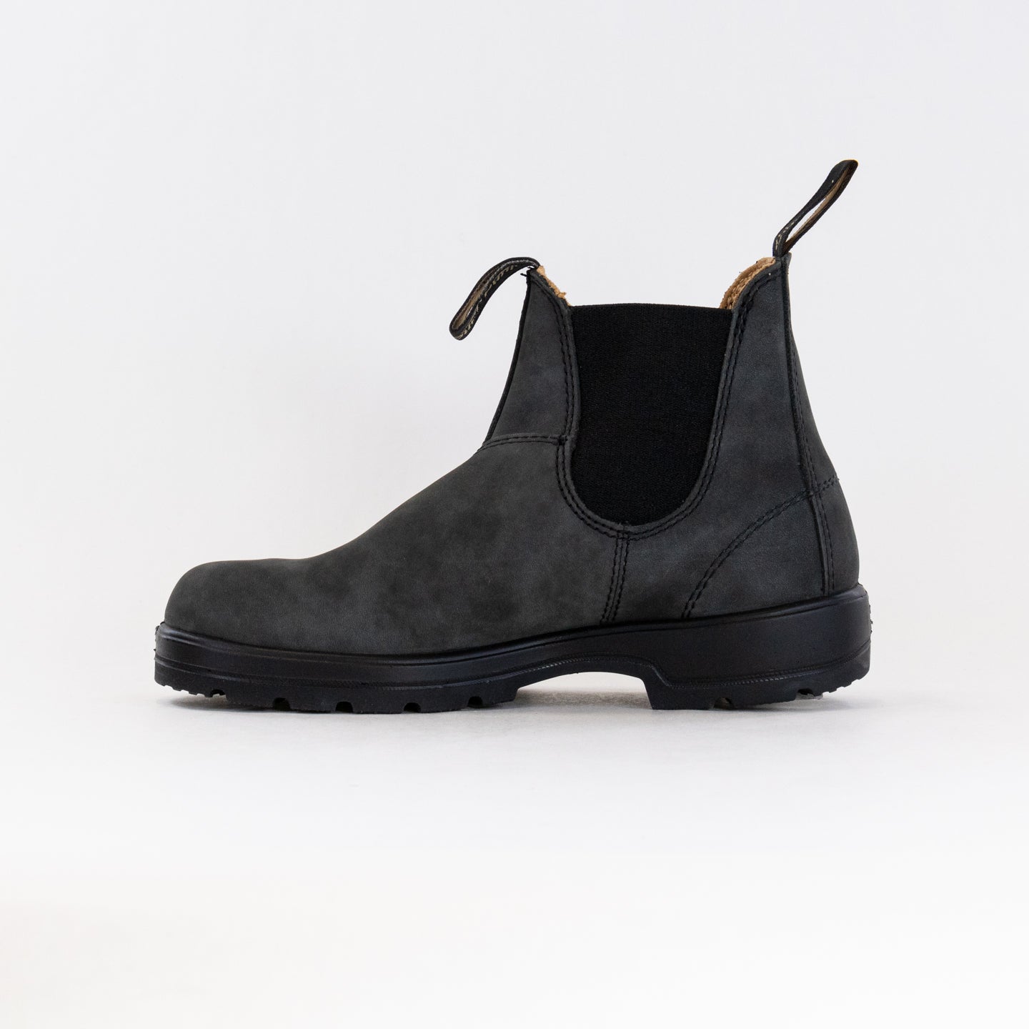 Blundstone Unisex Leather Chelsea Boots - 587 Model in Rustic Black
