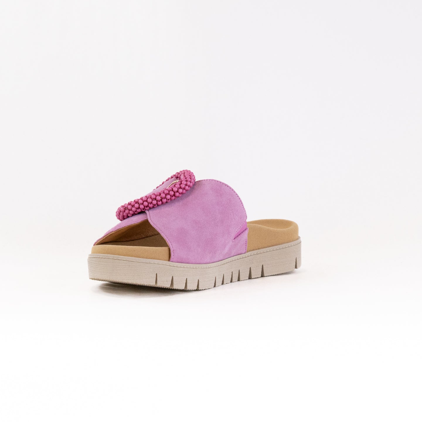 Women's Soft Pink Gabor 63.745 Stylish Sandals with Subtle Heel